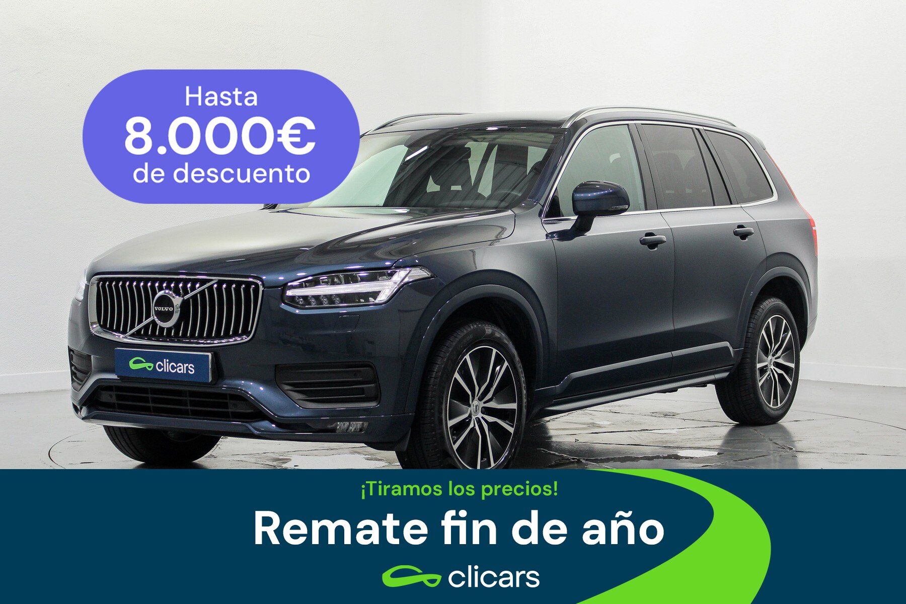 VOLVO XC90 (XC90 B5 Momentum Pro 7pl. AWD Aut.) en Madrid