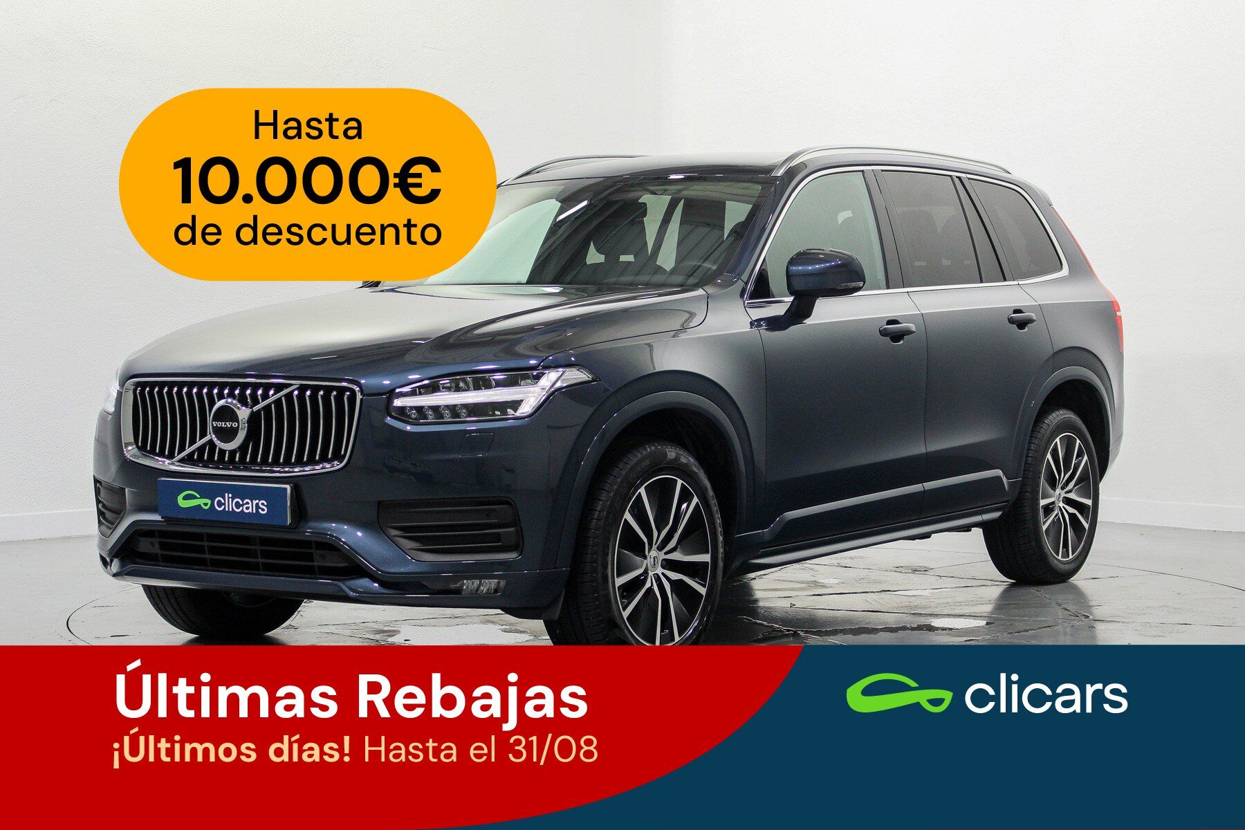 VOLVO XC90 (XC90 B5 Momentum Pro 7pl. AWD Aut.) en Madrid