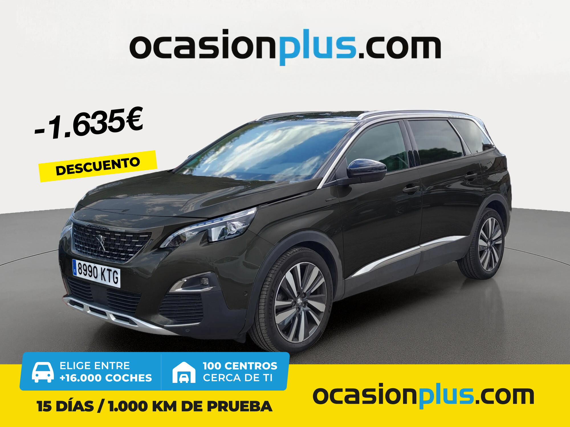 PEUGEOT 5008 (1.2L PureTech S&S GT Line EAT8 96 kW (130 CV)) en Madrid