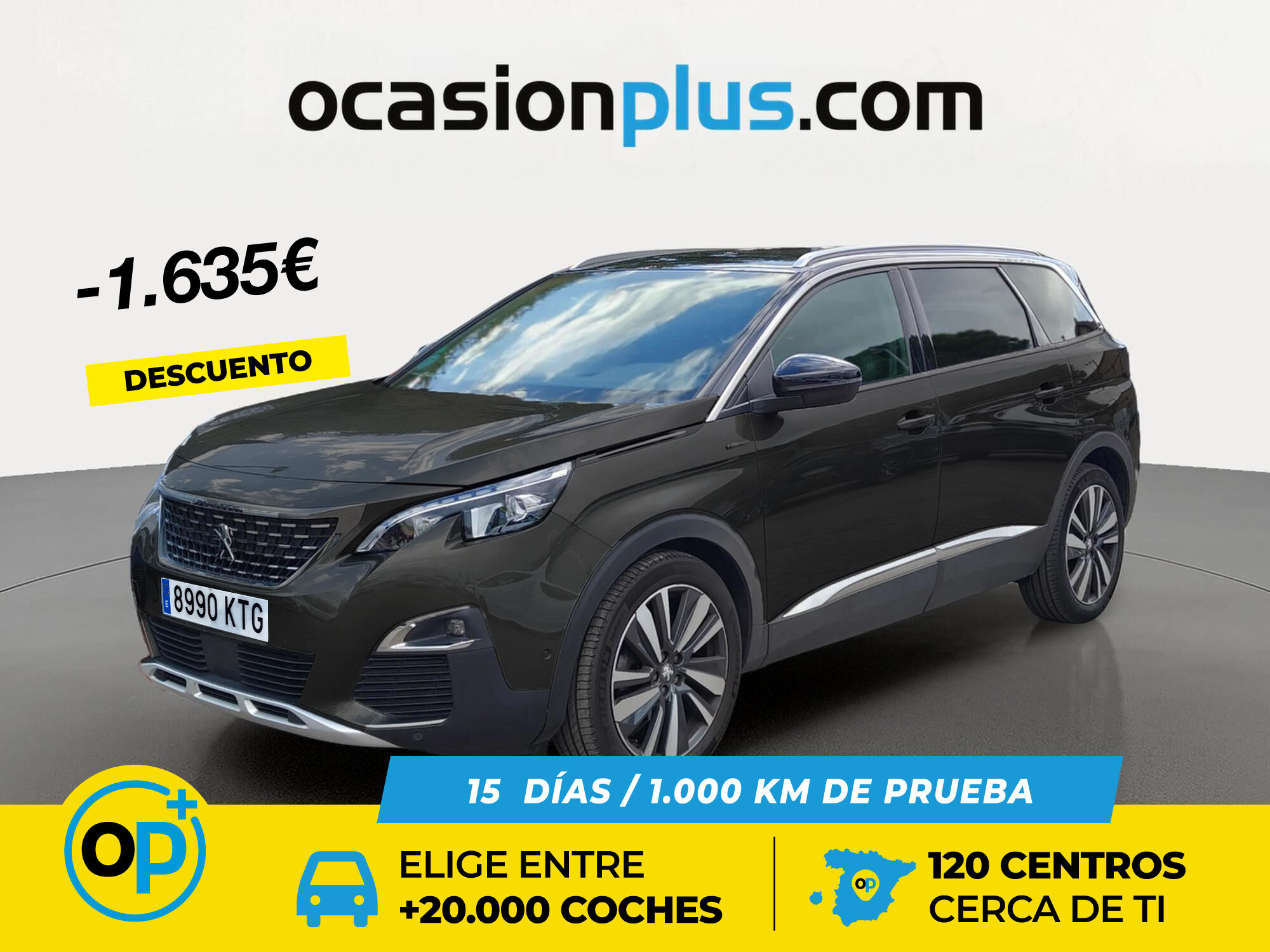 PEUGEOT 5008 (1.2L PureTech S&S GT Line EAT8 96 kW (130 CV)) en Madrid