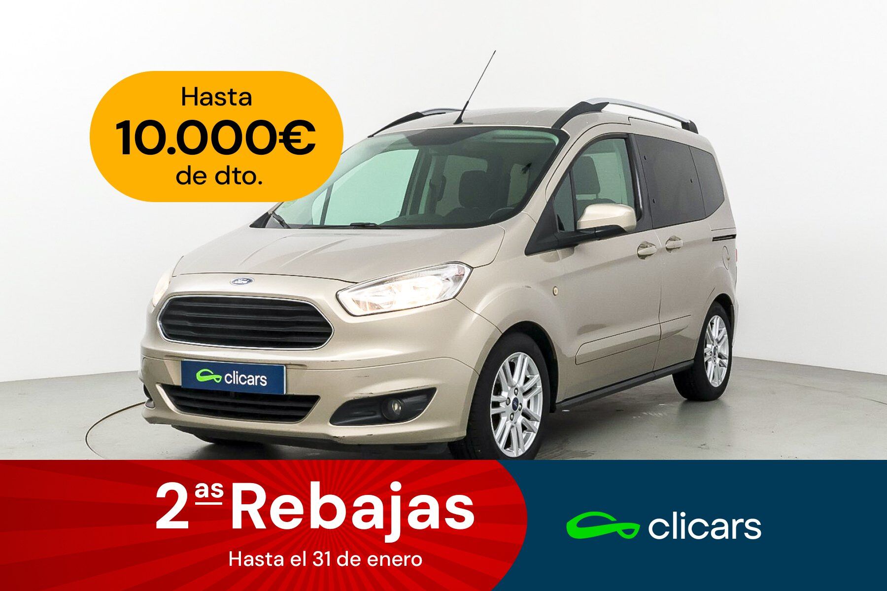 FORD Tourneo Courier (Tourneo Courier 1.0 Ecoboost Titanium) en Madrid