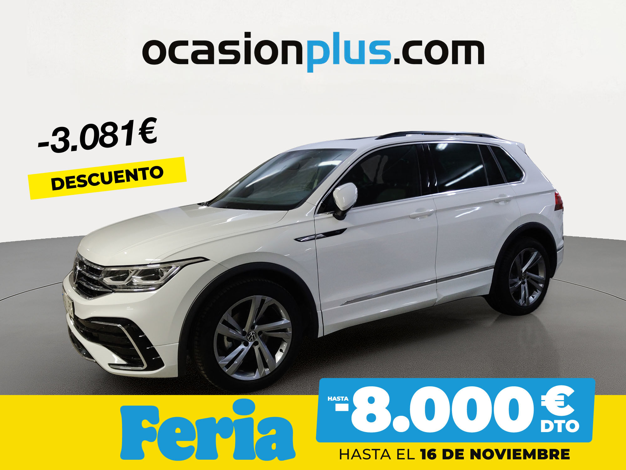 VOLKSWAGEN Tiguan (R-Line 1.5 TSI 110 kW (150 CV) DSG) en Madrid