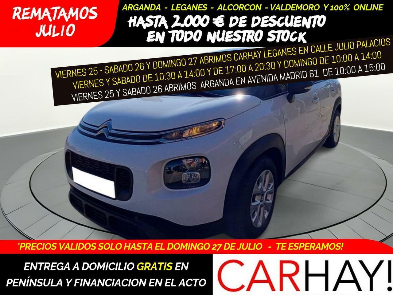 CITROEN C3 (AIRCROSS LIVE 1.6 BLUEHDI 100 CV MT5 E6) en Madrid