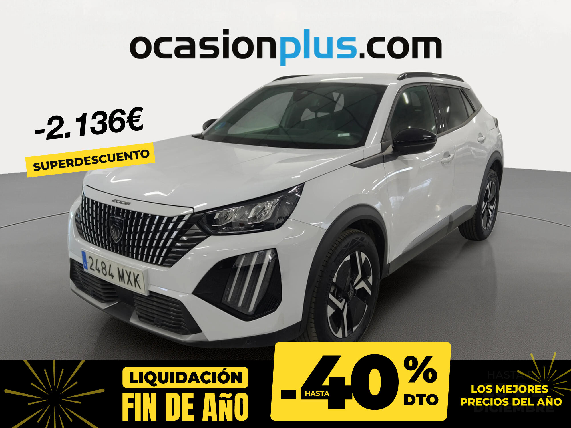 PEUGEOT 2008 (Allure Hybrid eDCS6 100 kW (136 CV)) en Madrid