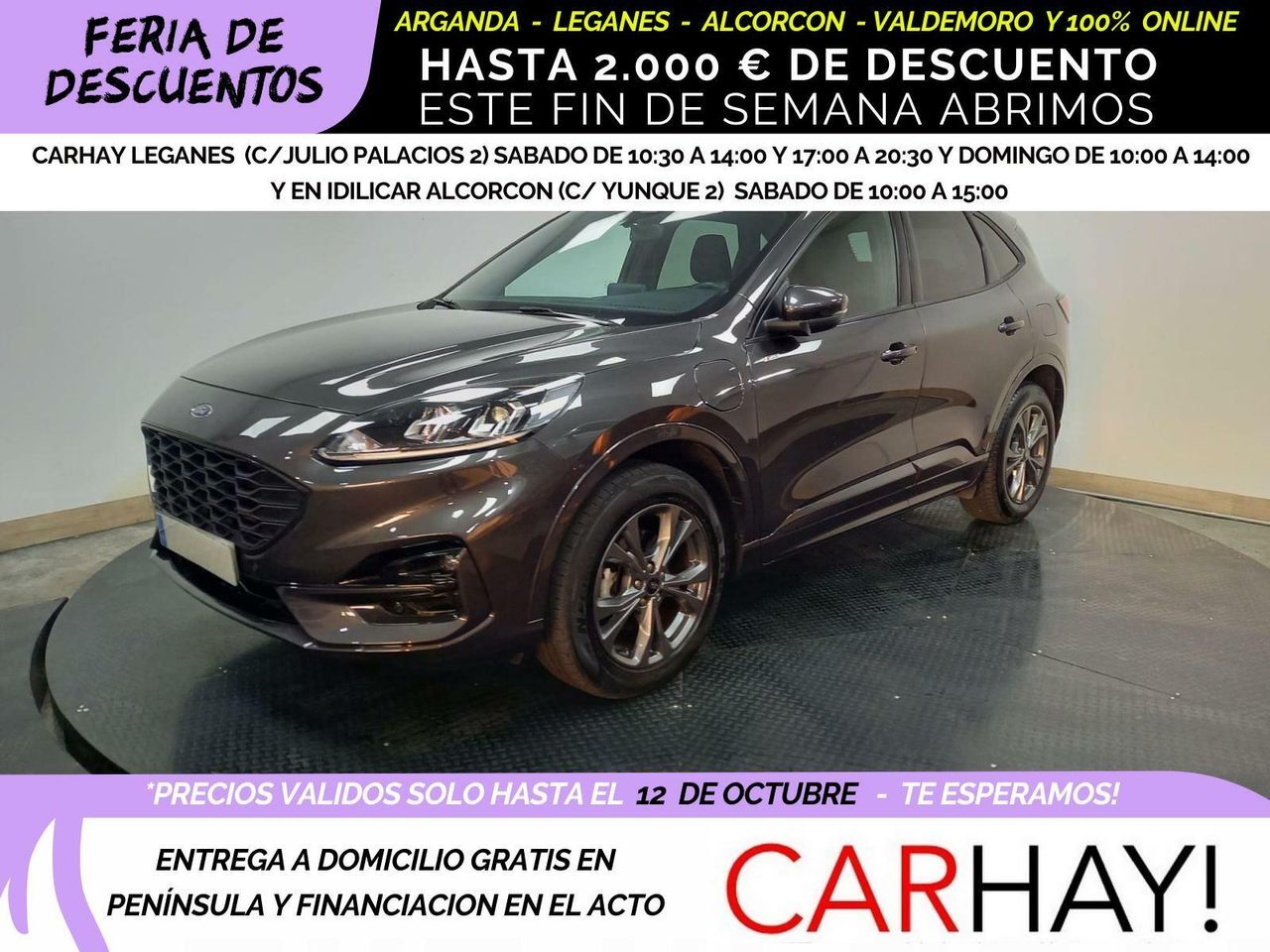 FORD Kuga (ST-LINE 2.5 DUR.PHEV 225) en Madrid