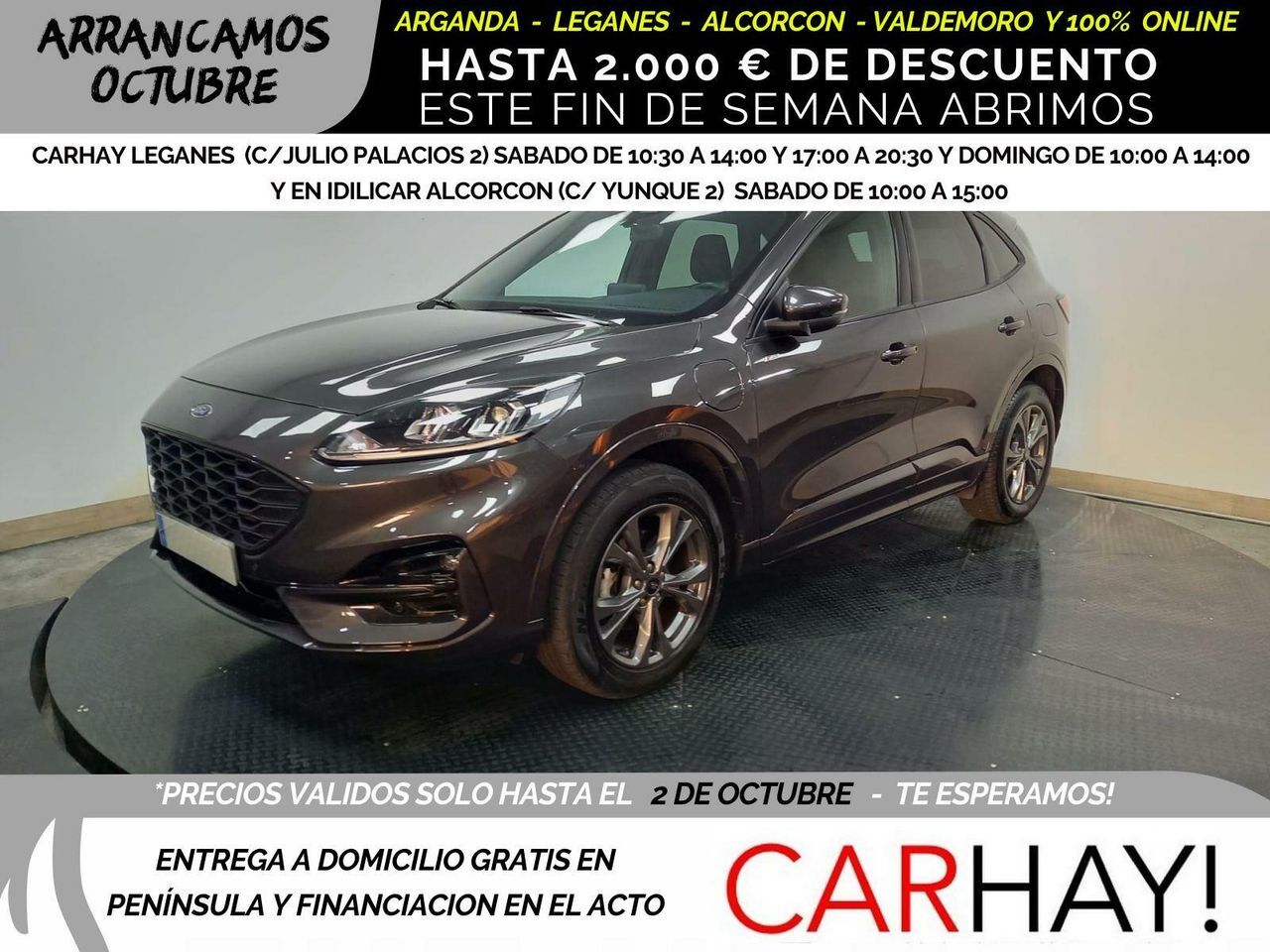 FORD Kuga (ST-LINE 2.5 DUR.PHEV 225) en Madrid
