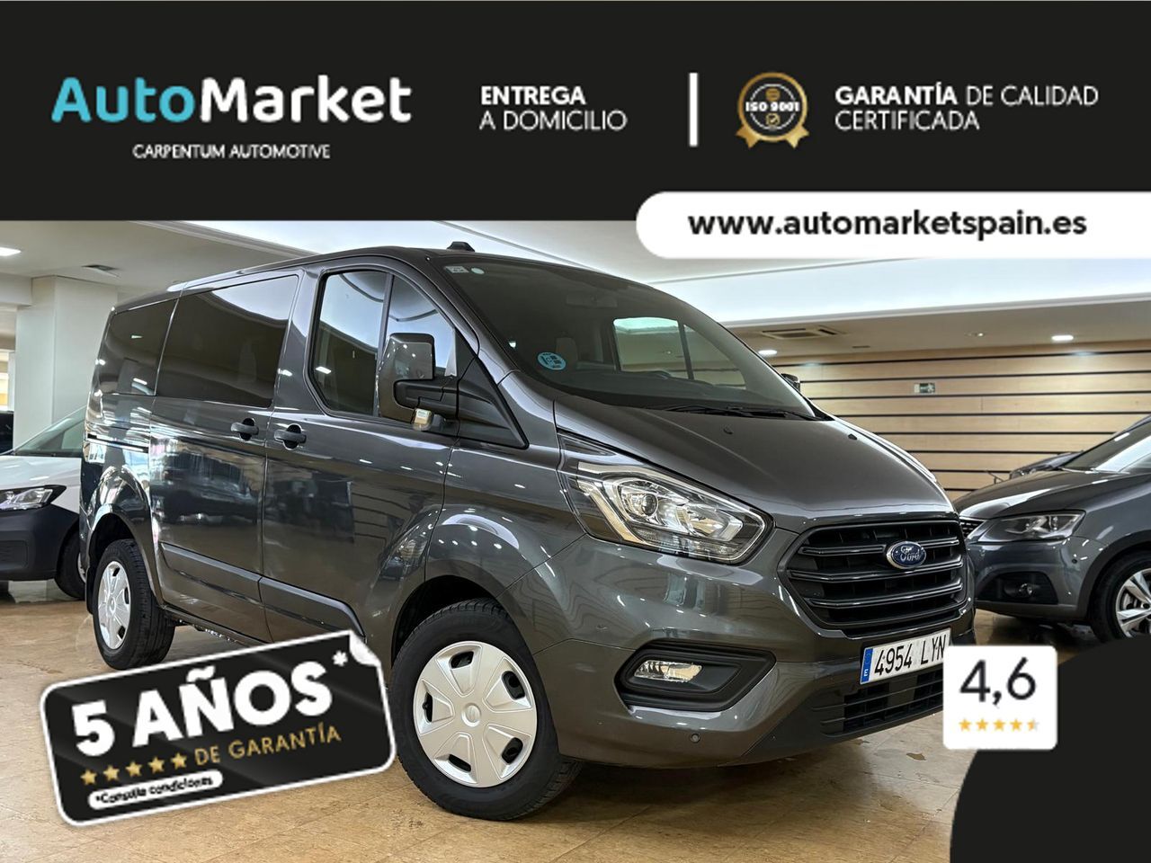 Foto del FORD Transit Custom FT 300 L1 Van Trail 130