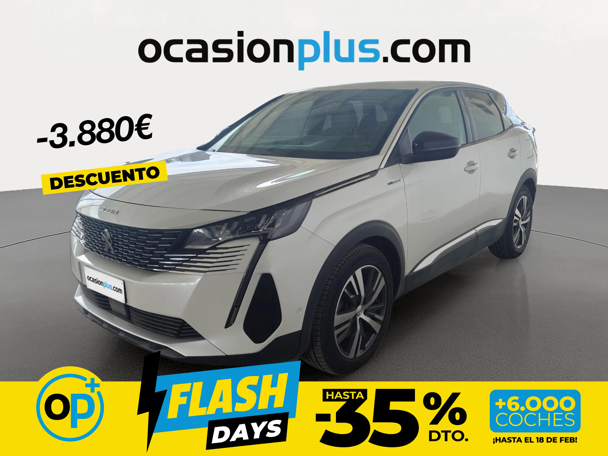 Foto del PEUGEOT 3008 HYB PHEV 300 GT AWD e-EAT8