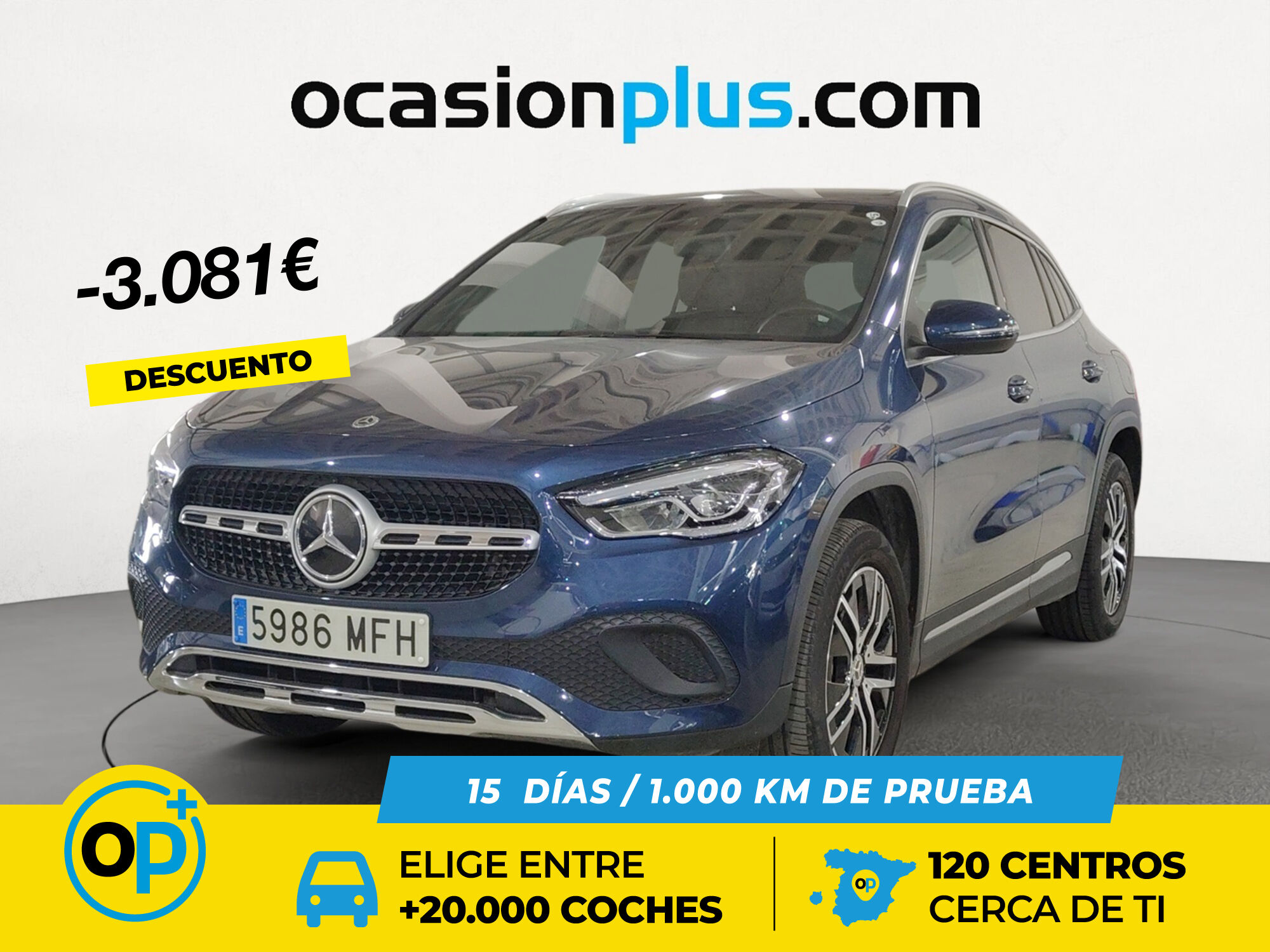 MERCEDES Clase GLA (200 D 110 kW (150 CV)) en Madrid
