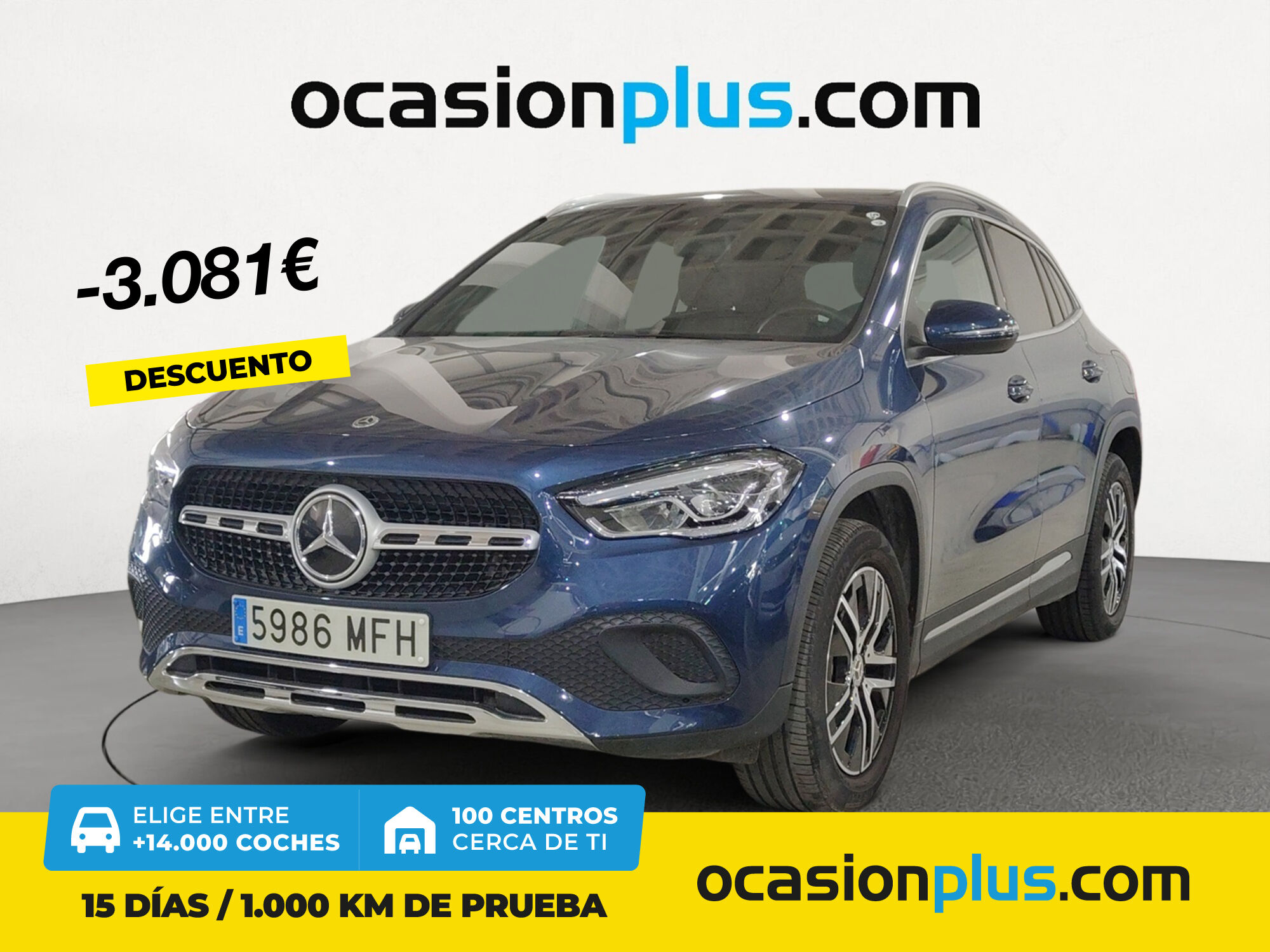 MERCEDES Clase GLA (200 D 110 kW (150 CV)) en Madrid