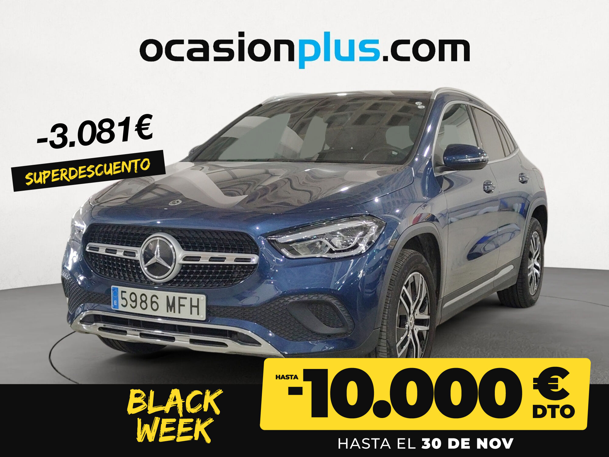 MERCEDES Clase GLA (200 D 110 kW (150 CV)) en Madrid