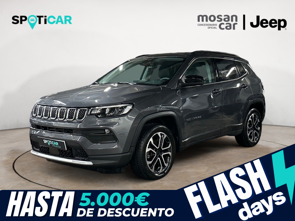 JEEP Compass (1.5 MHEV 130 DDCT LIMITED MIRROR LL18 CAMARA AR) en Madrid