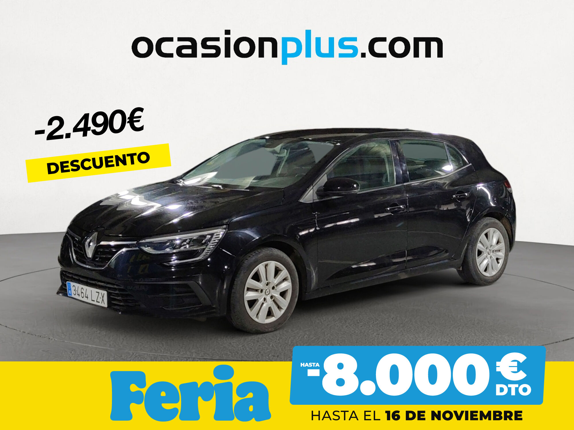 RENAULT Mégane (Intens Blue dCi 85 kW (115 CV)) en Madrid
