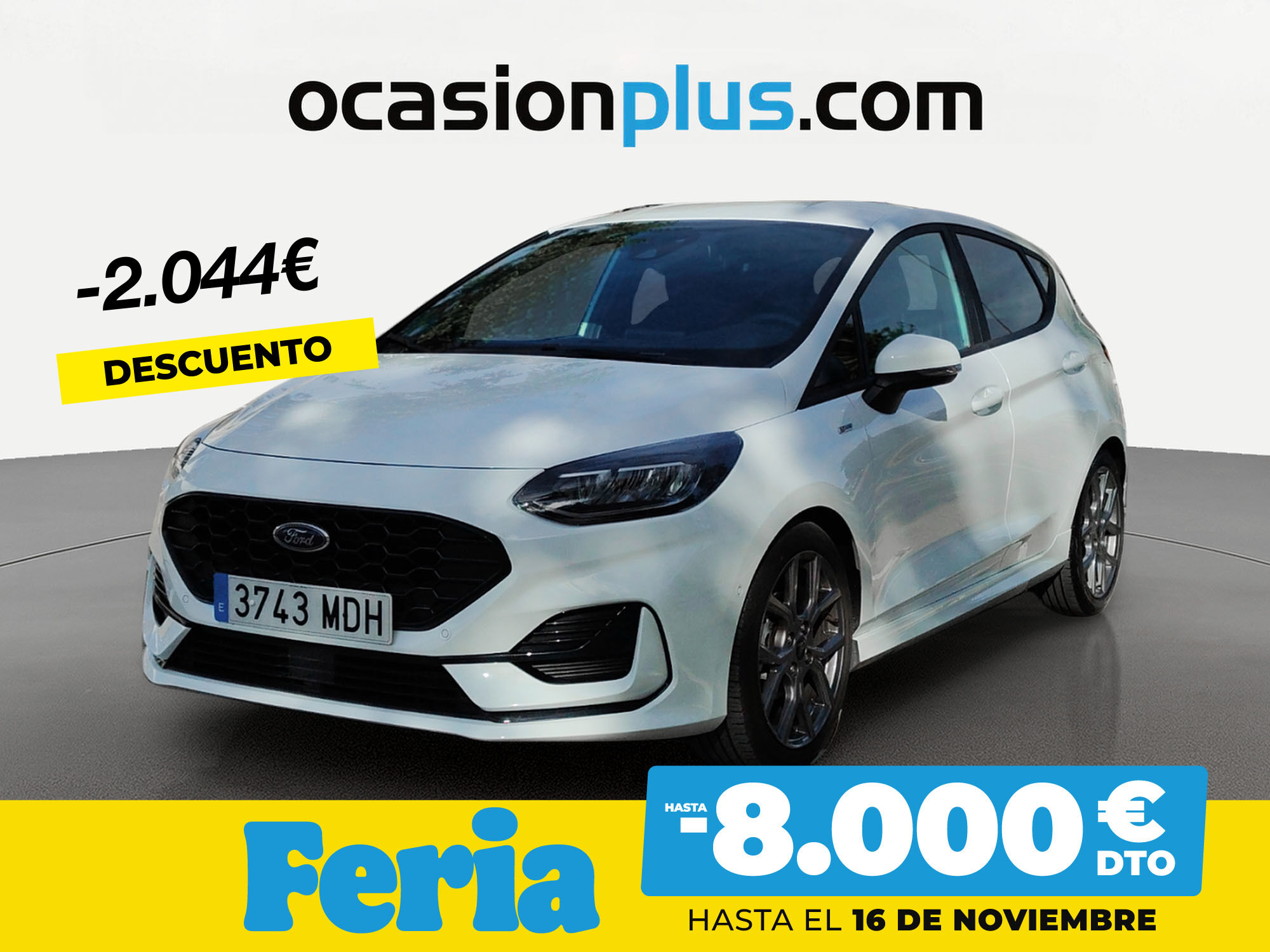 FORD Fiesta (1.0 EcoBoost MHEV ST-Line 92 kW (125 CV)) en Madrid