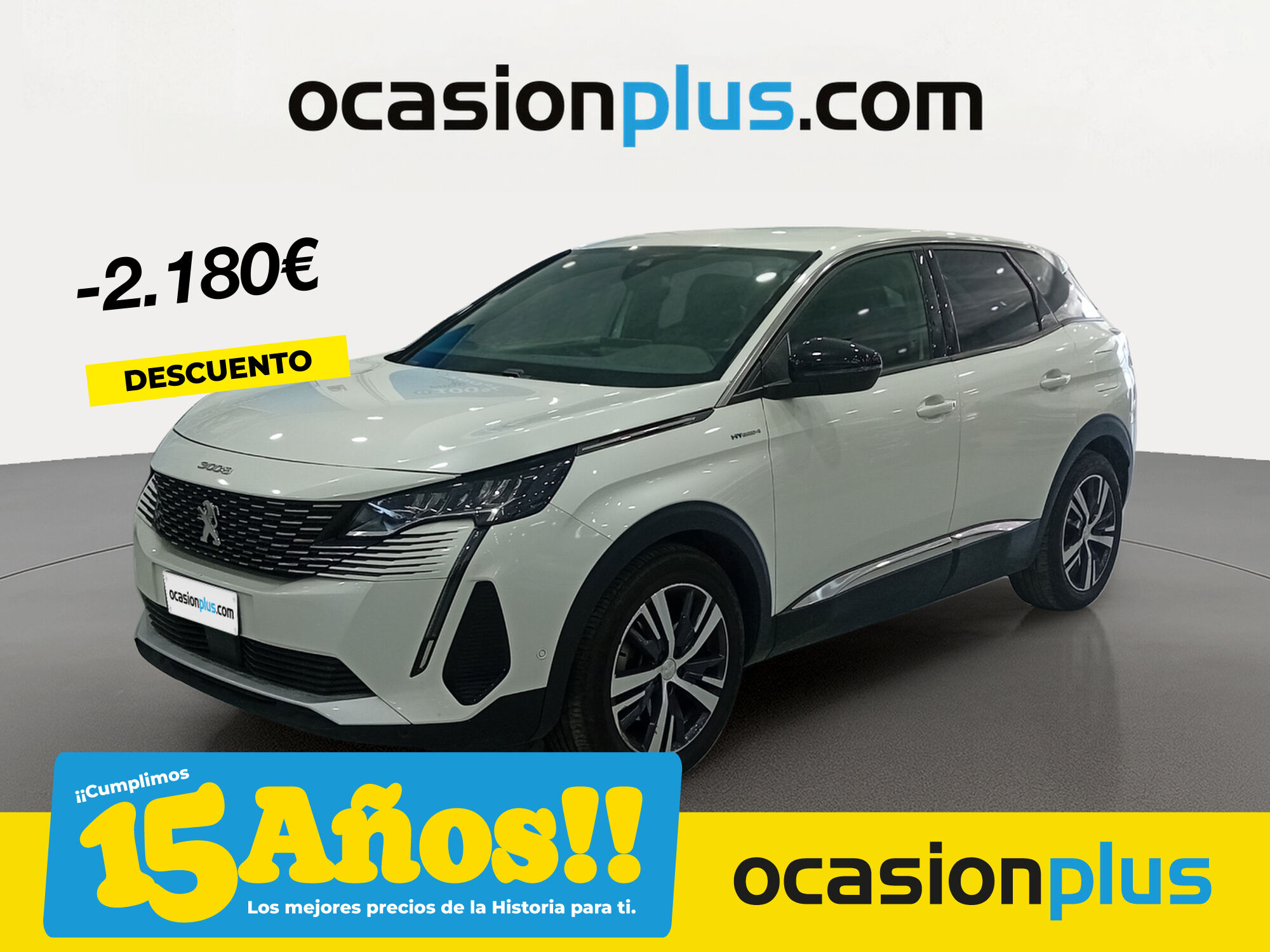 PEUGEOT 3008 (Hybrid 300 Allure Pack e-EAT8 221 kW (300 CV)) en Madrid
