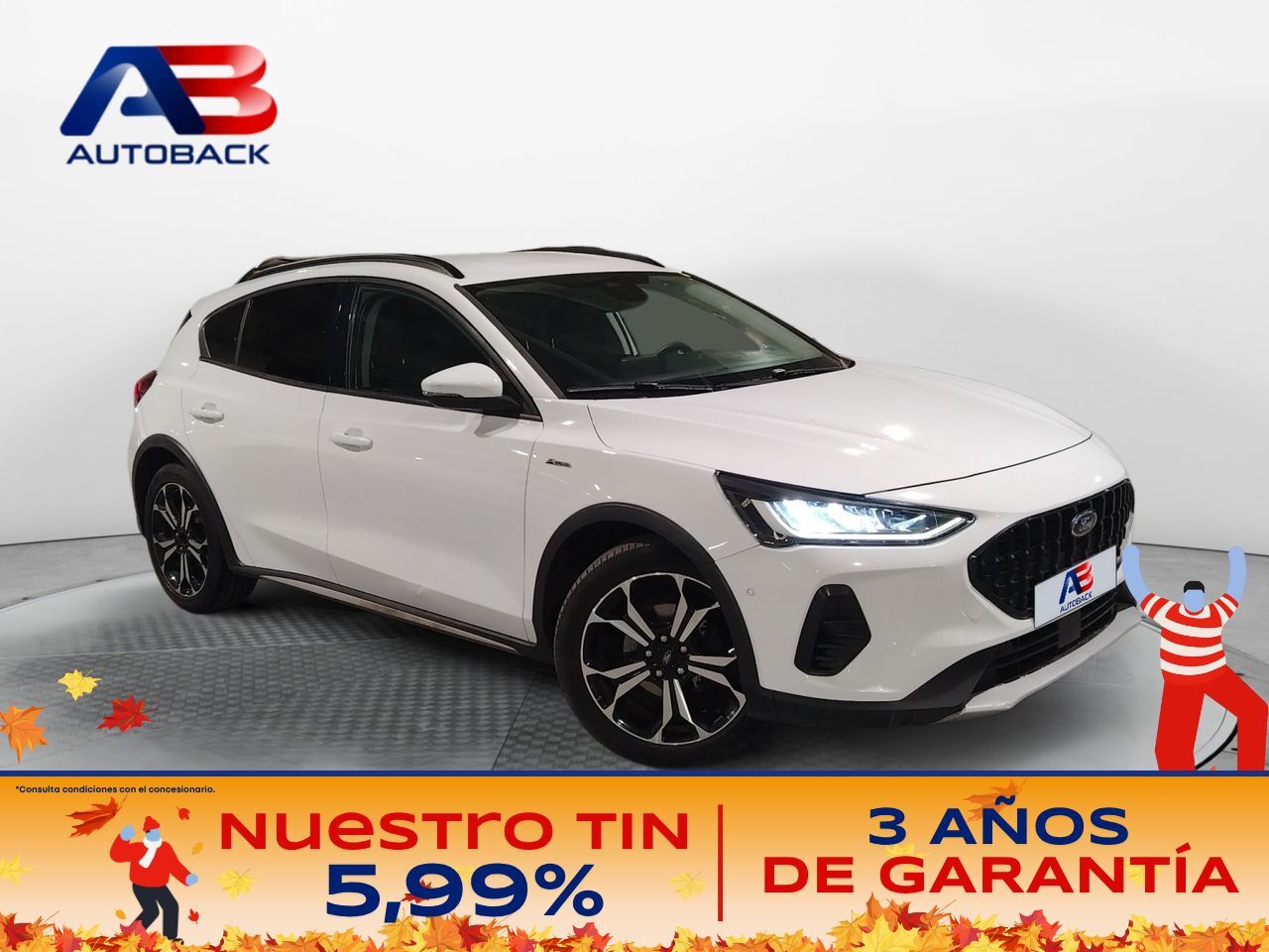 FORD Focus (1.0 Ecoboost MHEV 114kW Active Style SIP) en Madrid