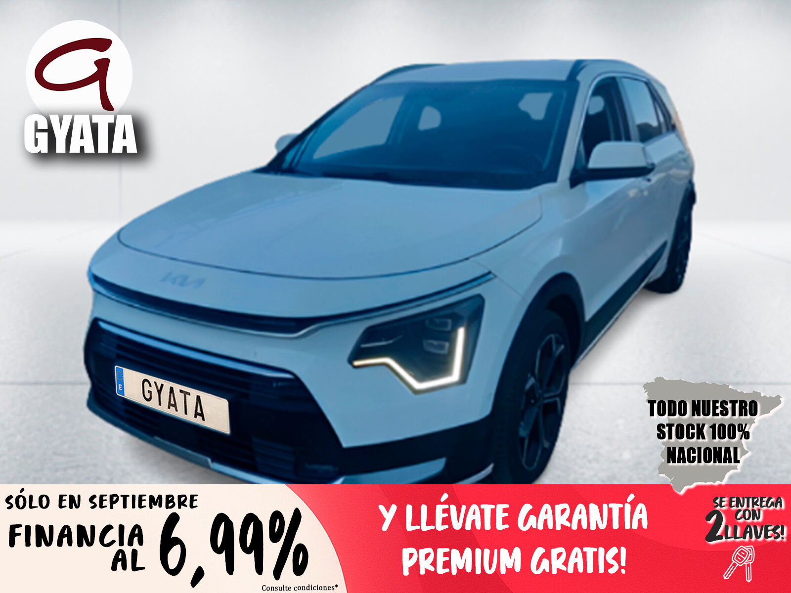 KIA Niro (1.6 GDi HEV Híbrido Emotion 104 kW (141 CV)) en Madrid