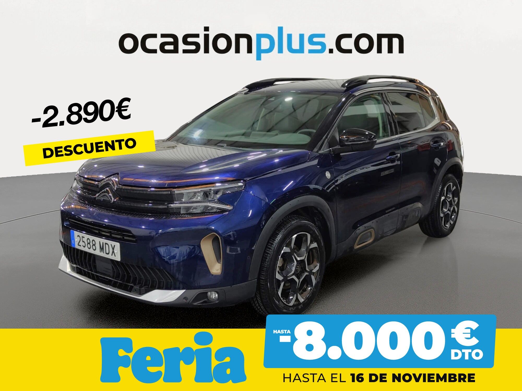 CITROEN C5 Aircross (BlueHdi 130 S&S C Series EAT8 96 kW (131 CV)) en Madri