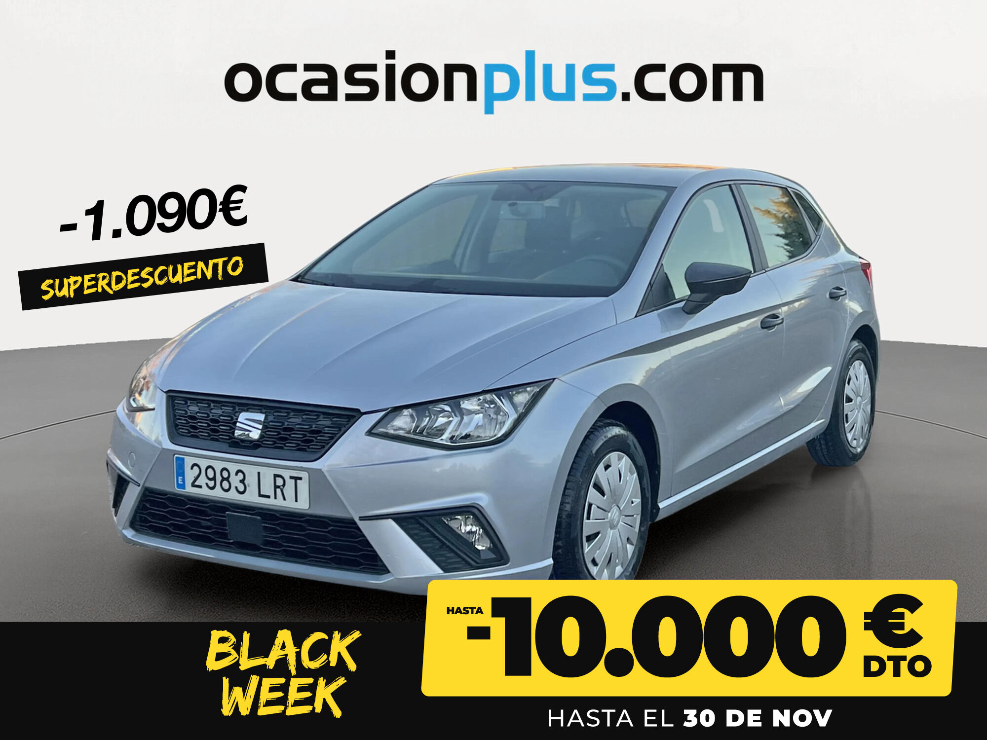 SEAT Ibiza (1.0 MPI Reference Go2 59 kW (80 CV)) en Madrid