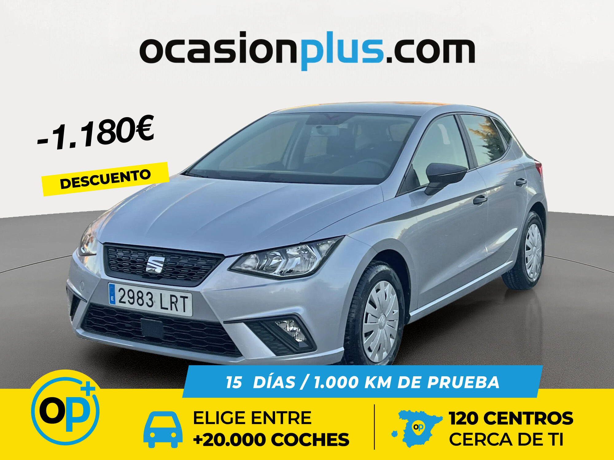 SEAT Ibiza (1.0 MPI Reference Go2 59 kW (80 CV)) en Madrid