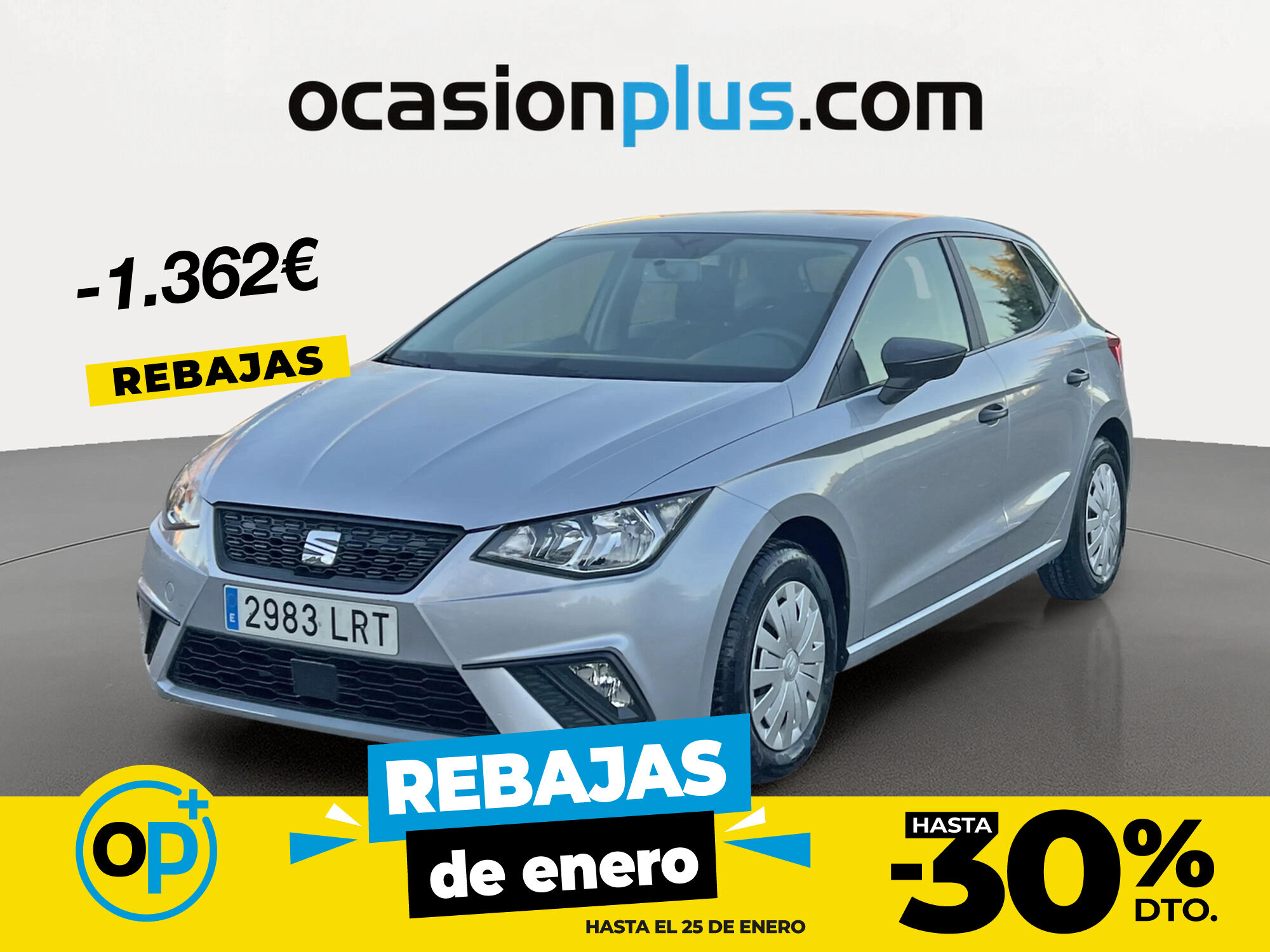 SEAT Ibiza (1.0 MPI Reference Go2 59 kW (80 CV)) en Madrid