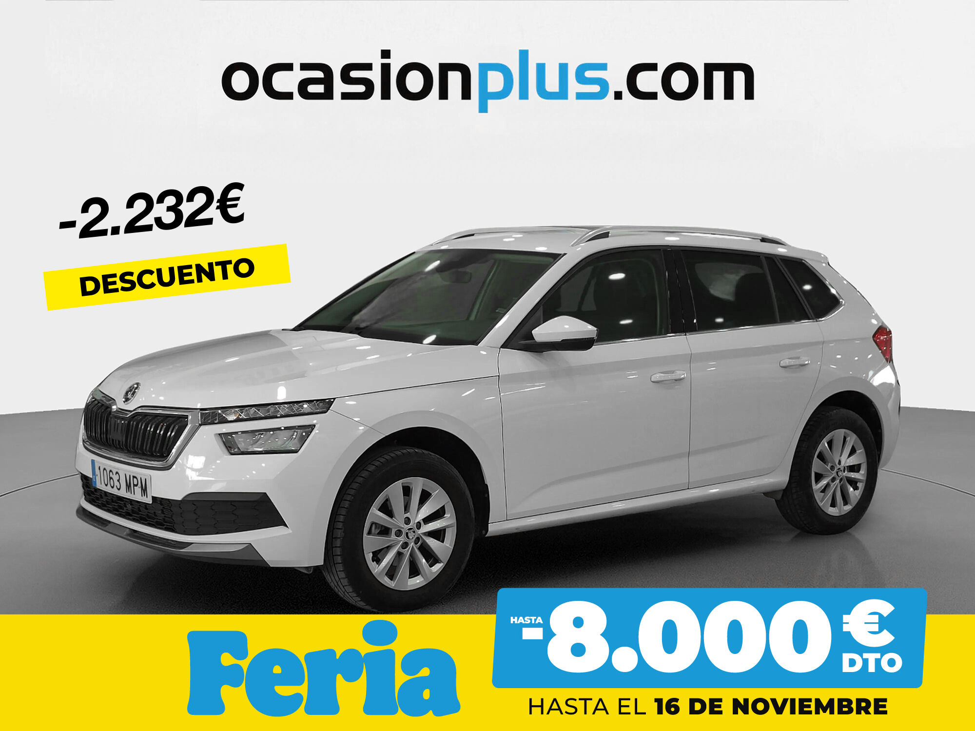SKODA Kamiq (1.0 TSI Ambition 81 kW (110 CV)) en Madrid