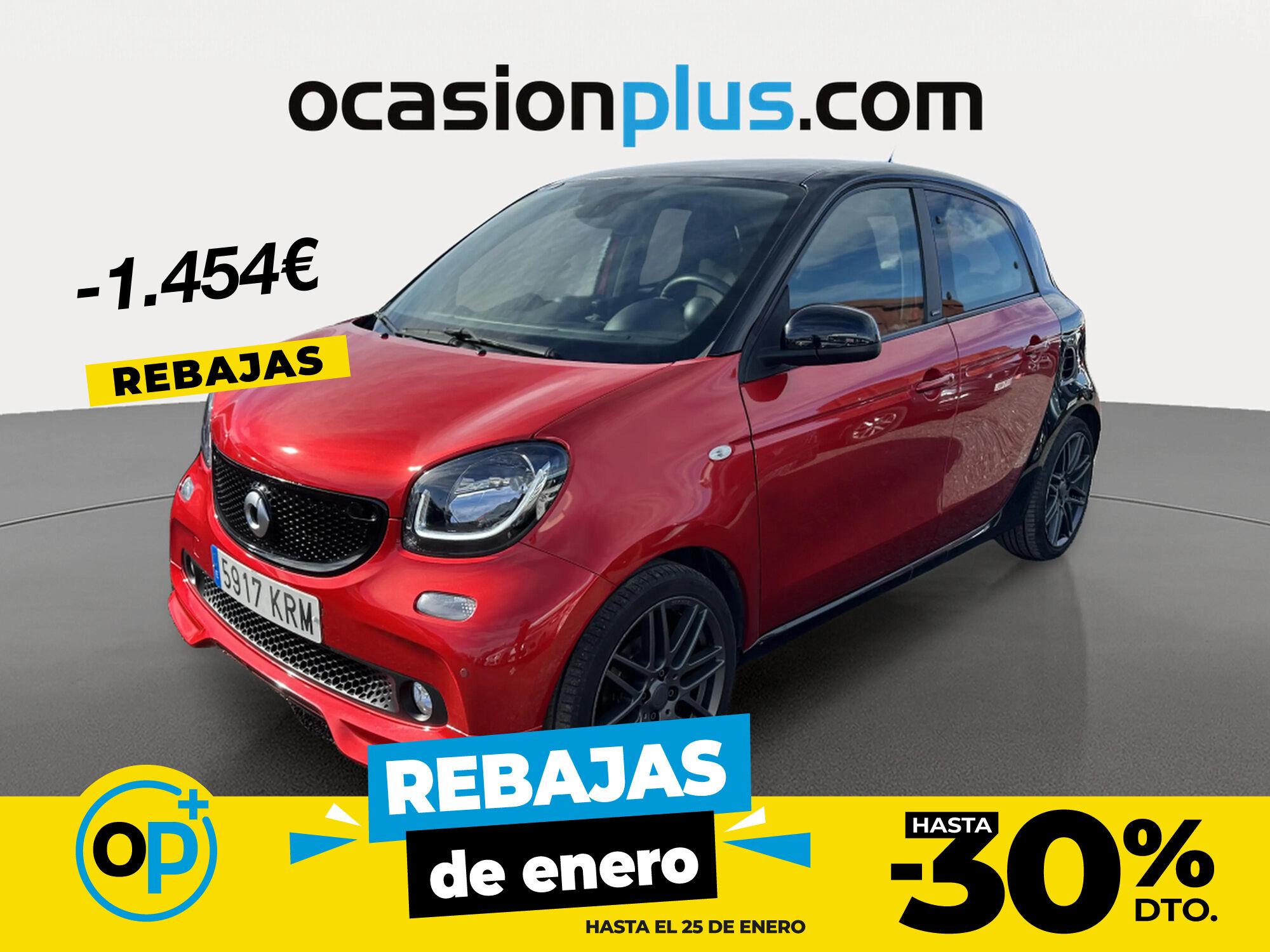 SMART Forfour (66 S&S 66 kW (90 CV)) en Madrid