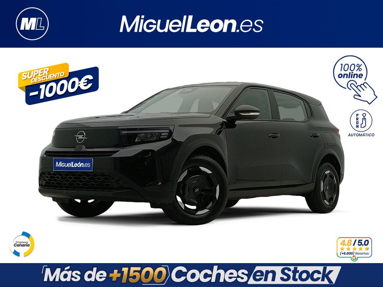 OPEL Frontera (1.2T XHT Hybrid eDCT6 100kW Edition) en Palmas, Las