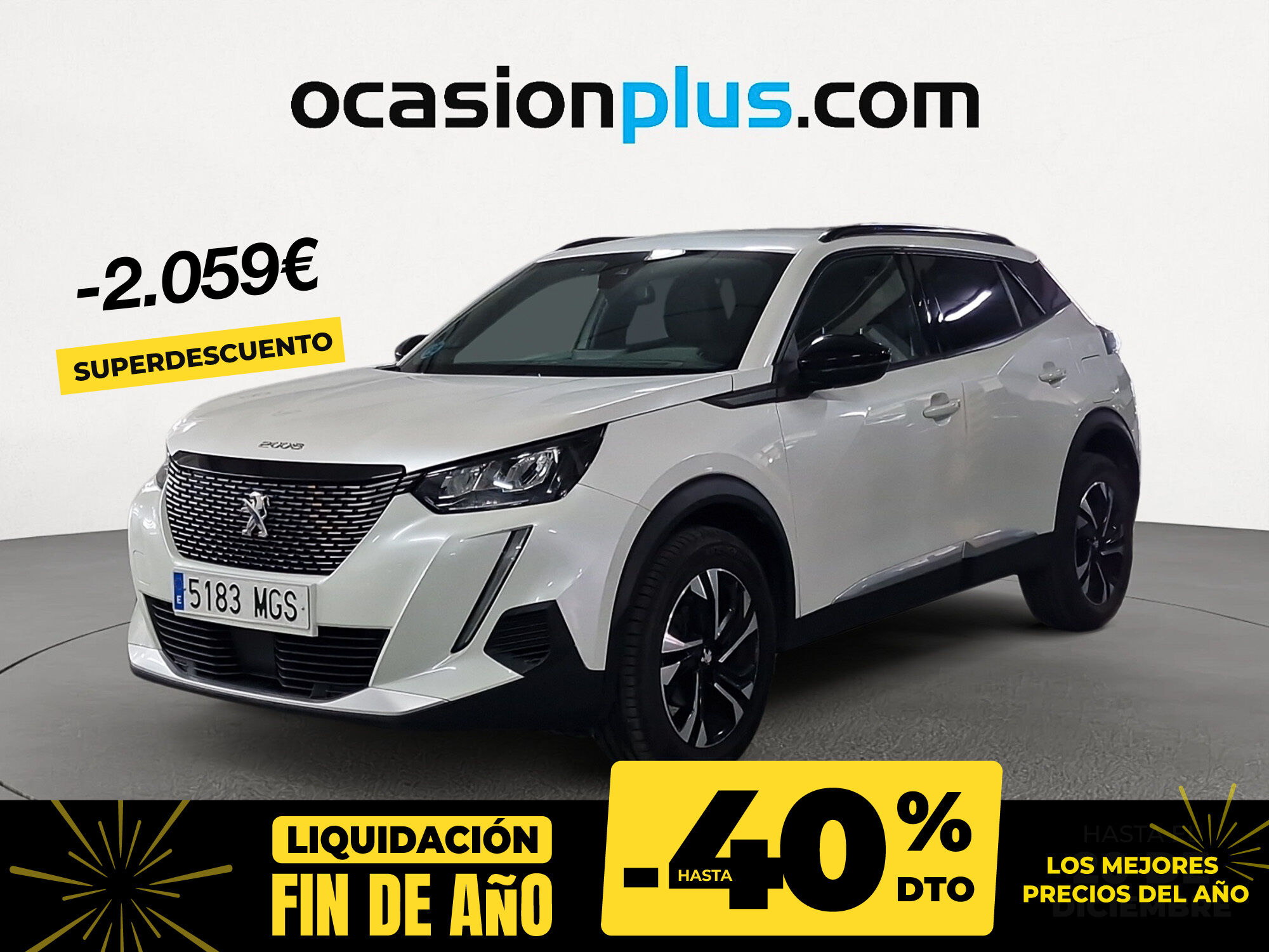 PEUGEOT 2008 (PureTech 130 S&S Allure Pack 96 kW (130 CV)) en Madrid