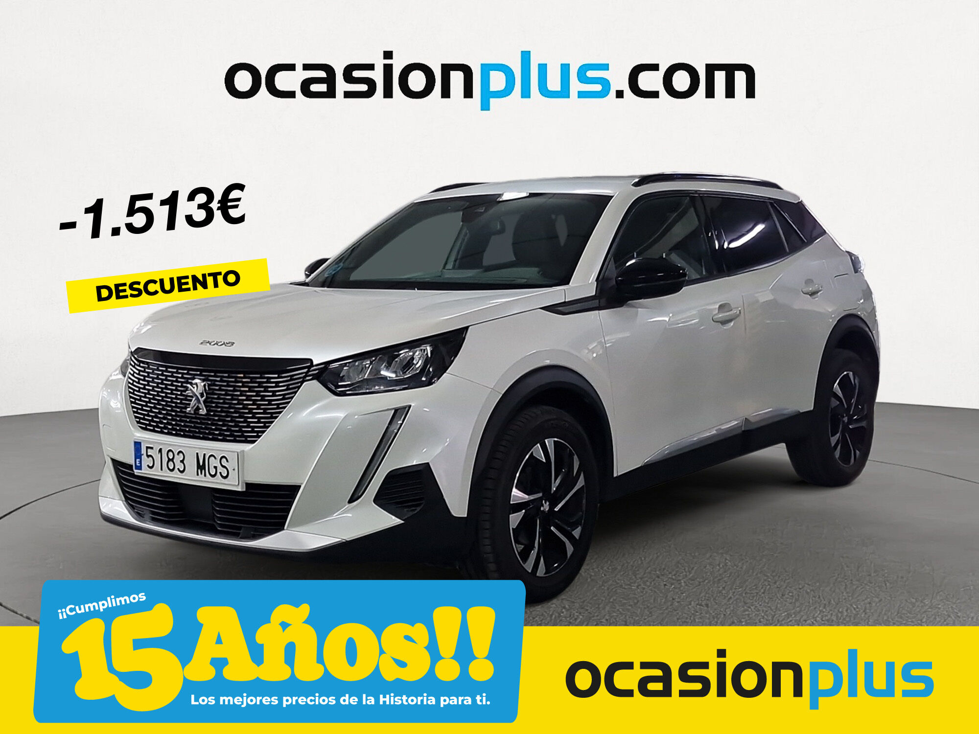 PEUGEOT 2008 (PureTech 130 S&S Allure Pack 96 kW (130 CV)) en Madrid