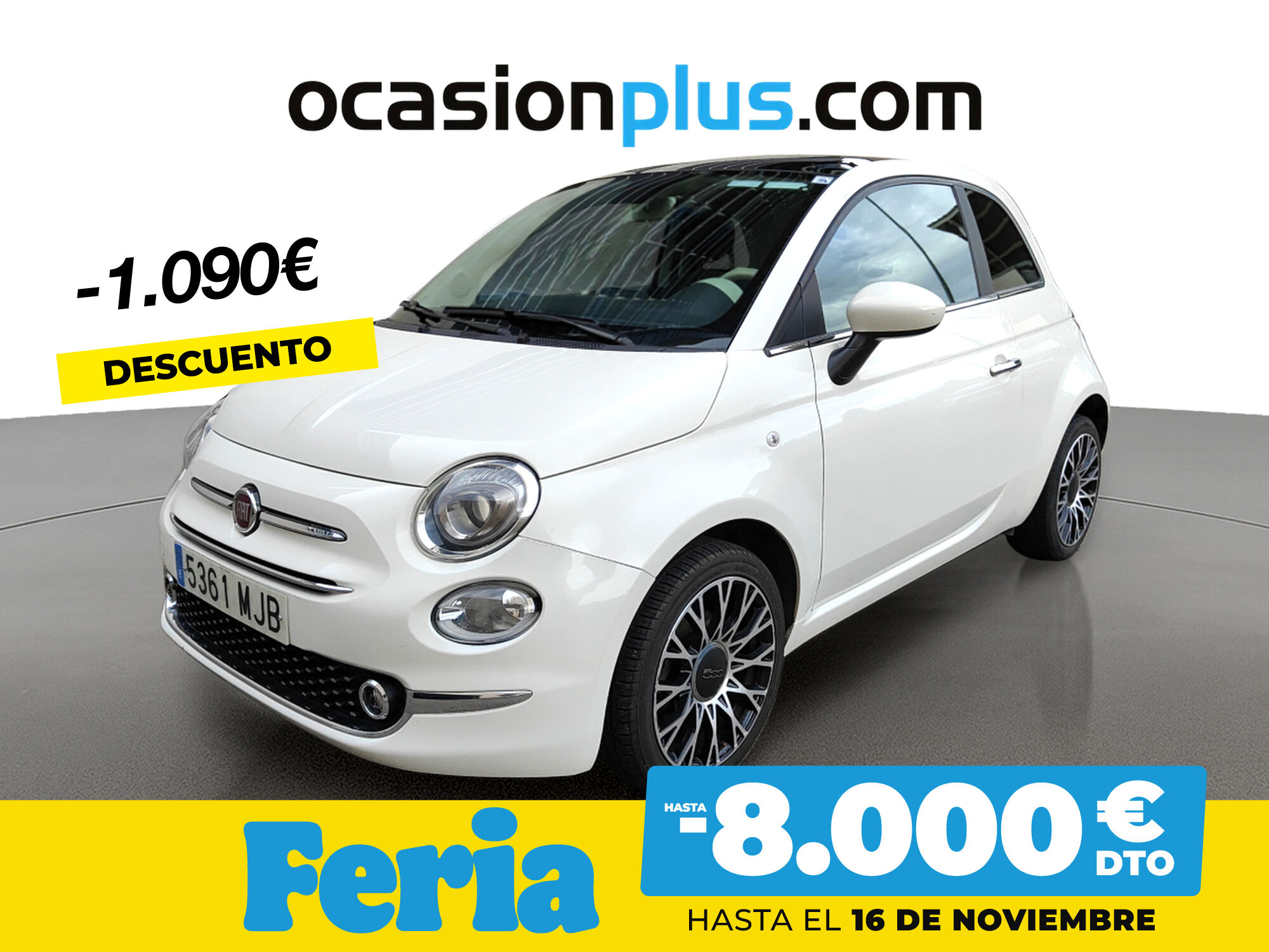 FIAT 500 (1.0 Hybrid Dolcevita 51 kW (70 CV)) en Madrid