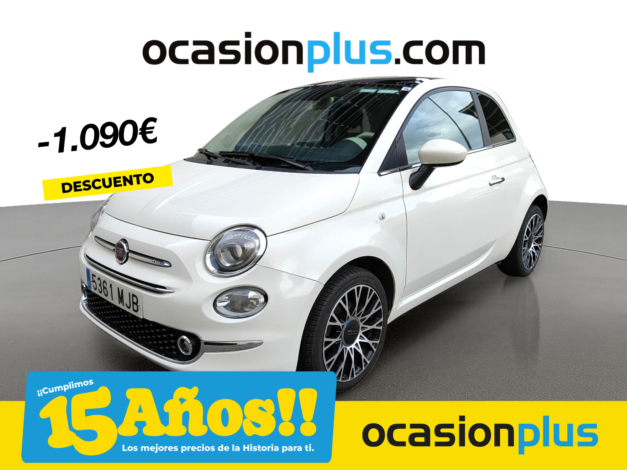 FIAT 500 (1.0 Hybrid Dolcevita 51 kW (70 CV)) en Madrid