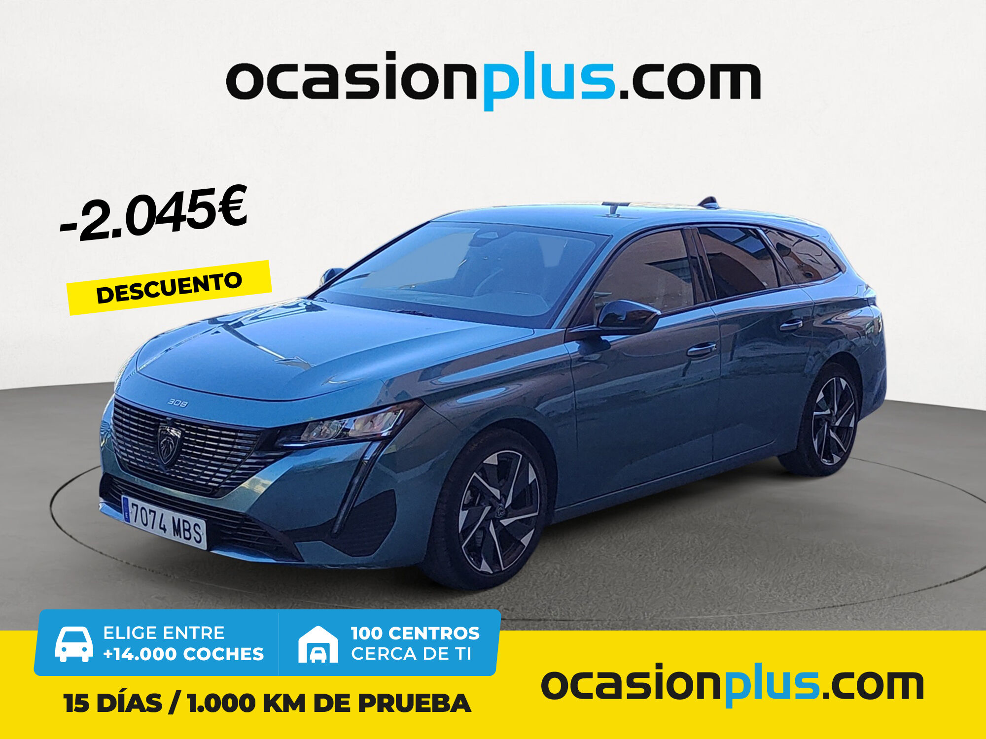 PEUGEOT 308 (BlueHDI 130 S&S Allure Pack EAT8 96 kW (130 CV)) en Madrid