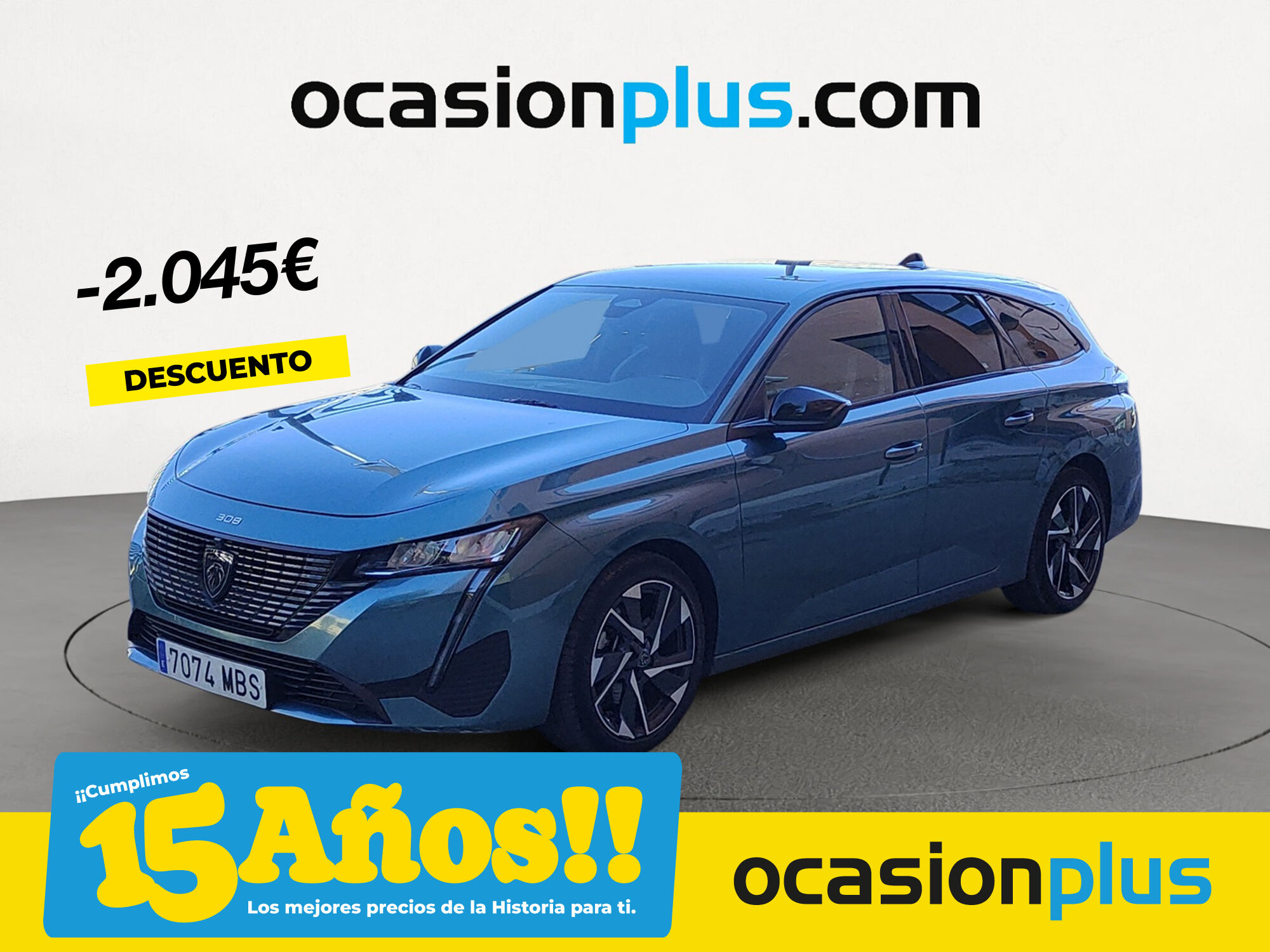 PEUGEOT 308 (BlueHDI 130 S&S Allure Pack EAT8 96 kW (130 CV)) en Madrid