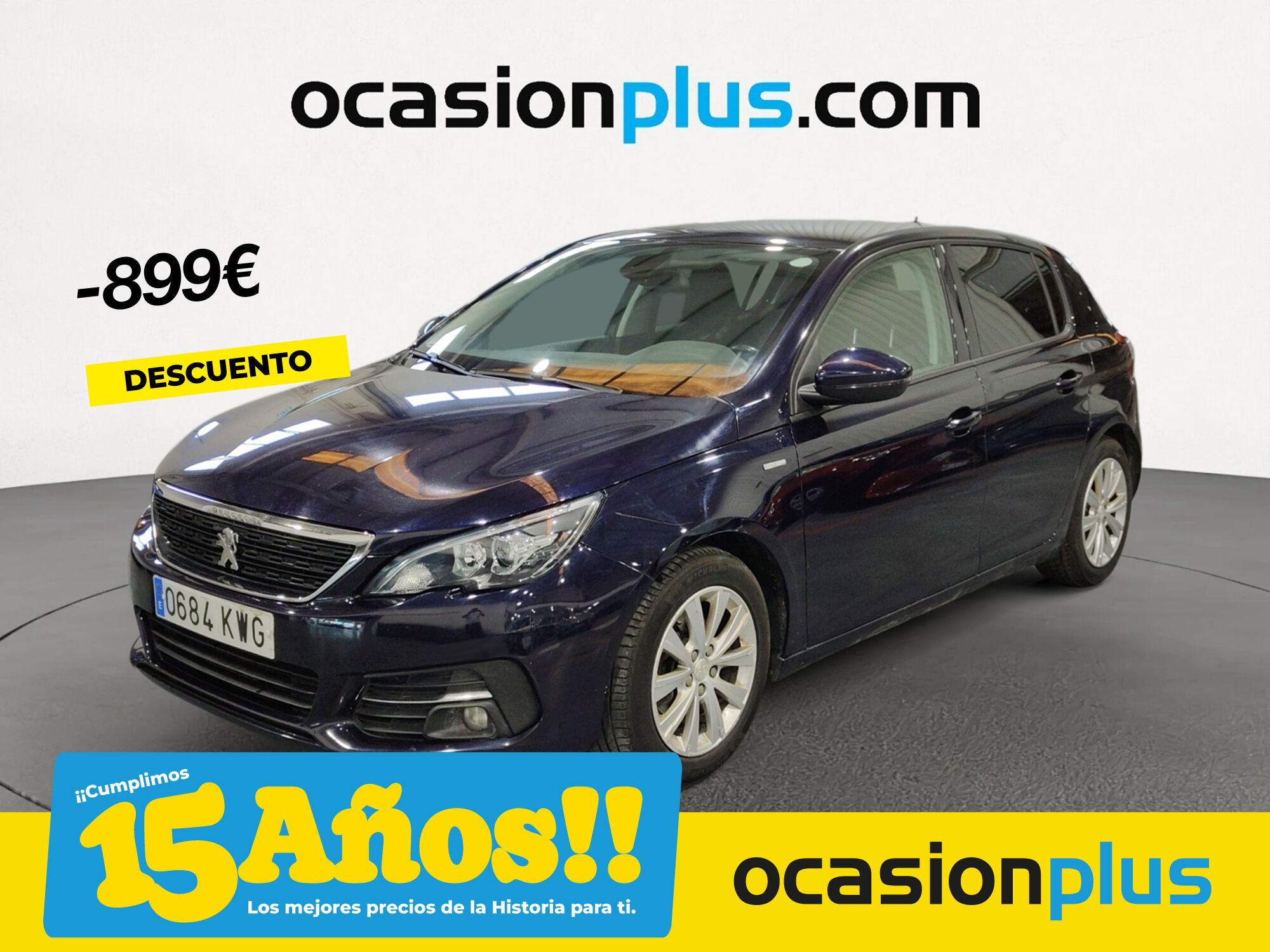 PEUGEOT 308 (PureTech 130 S&S Style 96 kW (130 CV)) en Madrid