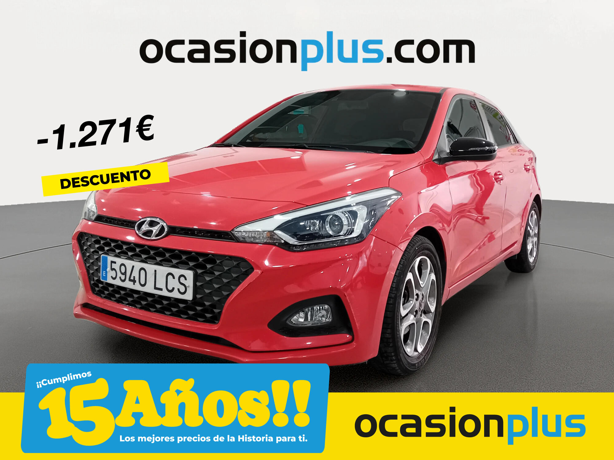 HYUNDAI i20 (1.0 TGDI Tecno LE  74 kW (100 CV)) en Madrid