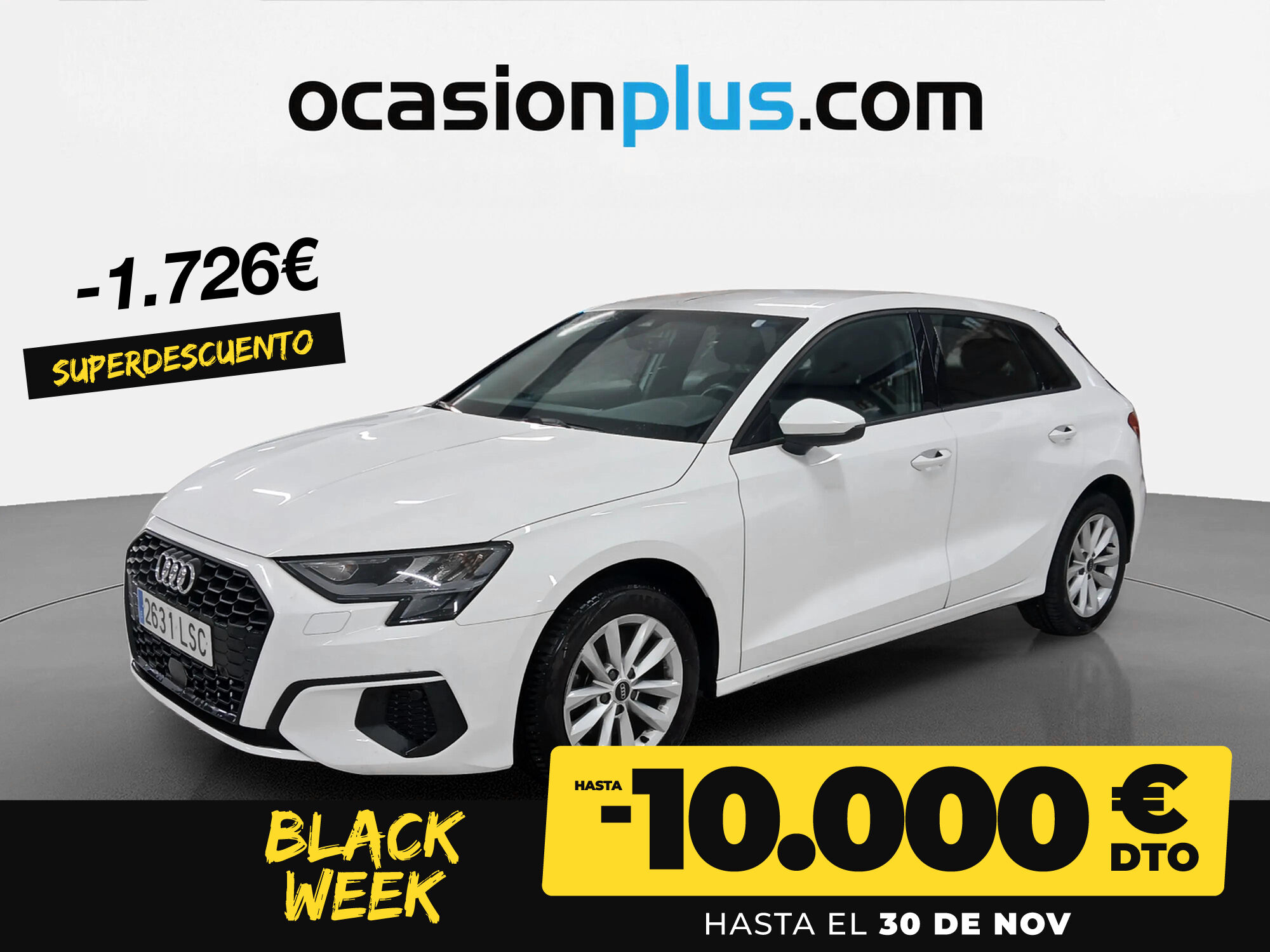 AUDI A3 (30 TFSI 81 kW (110 CV) S tronic) en Madrid