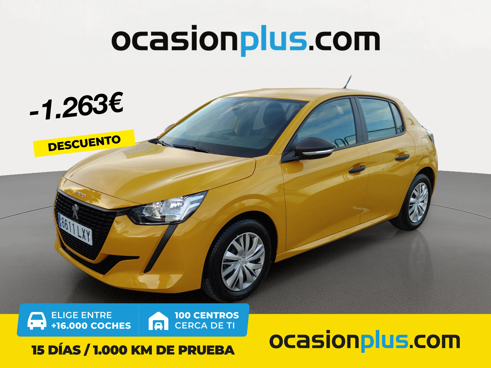 PEUGEOT 208 (PureTech 75 Like 55 kW (75 CV)) en Madrid