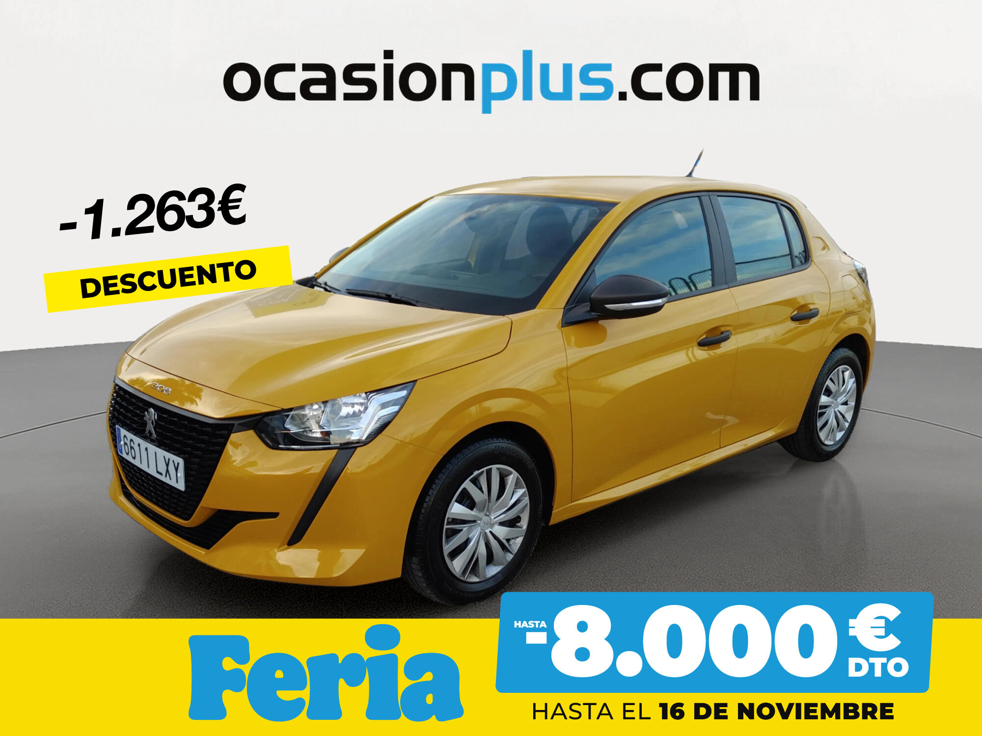 PEUGEOT 208 (PureTech 75 Like 55 kW (75 CV)) en Madrid