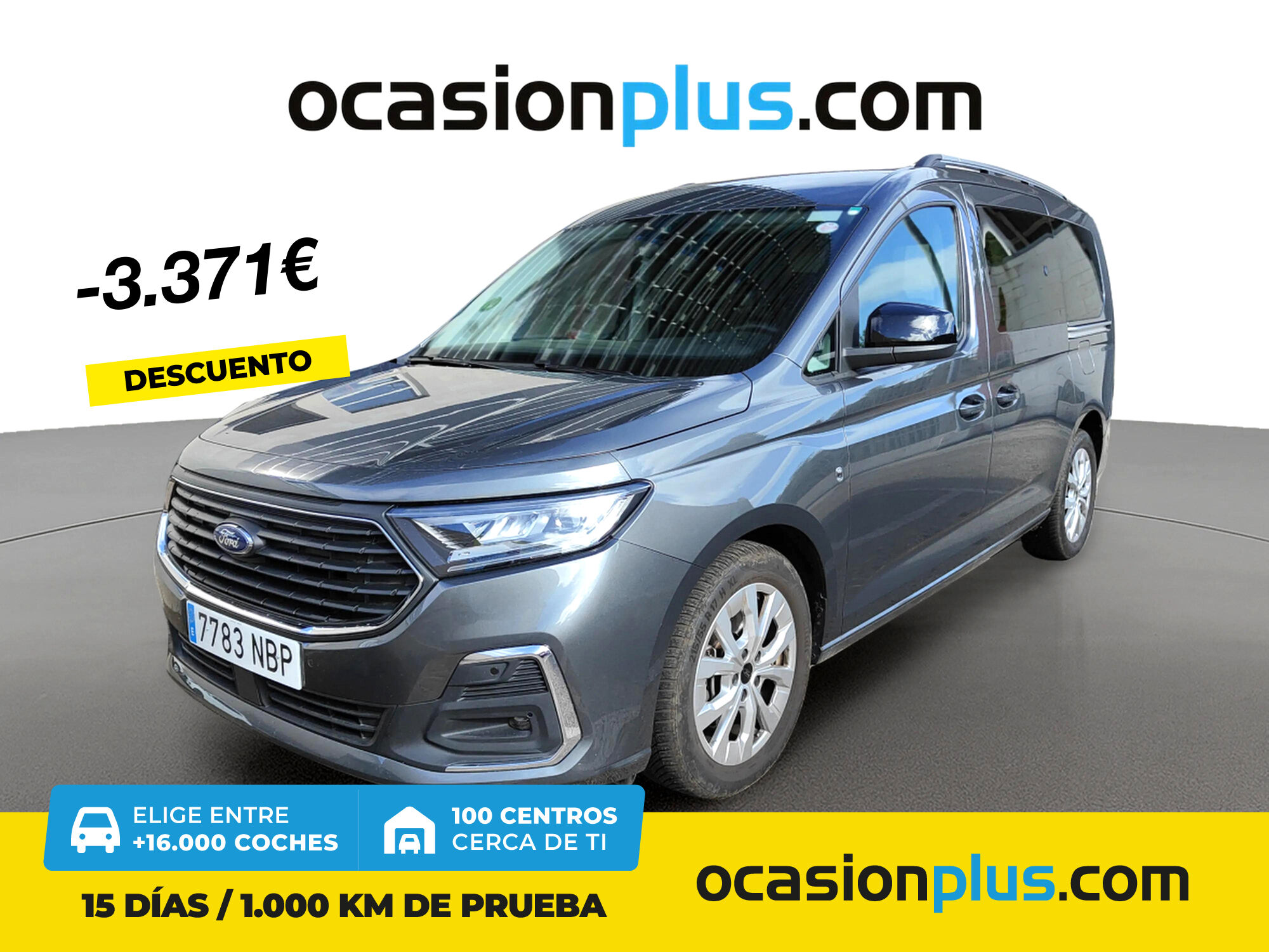 FORD Tourneo Connect (2.0 Ecoblue Titanium Auto 90 kW (122 CV)) en Madrid