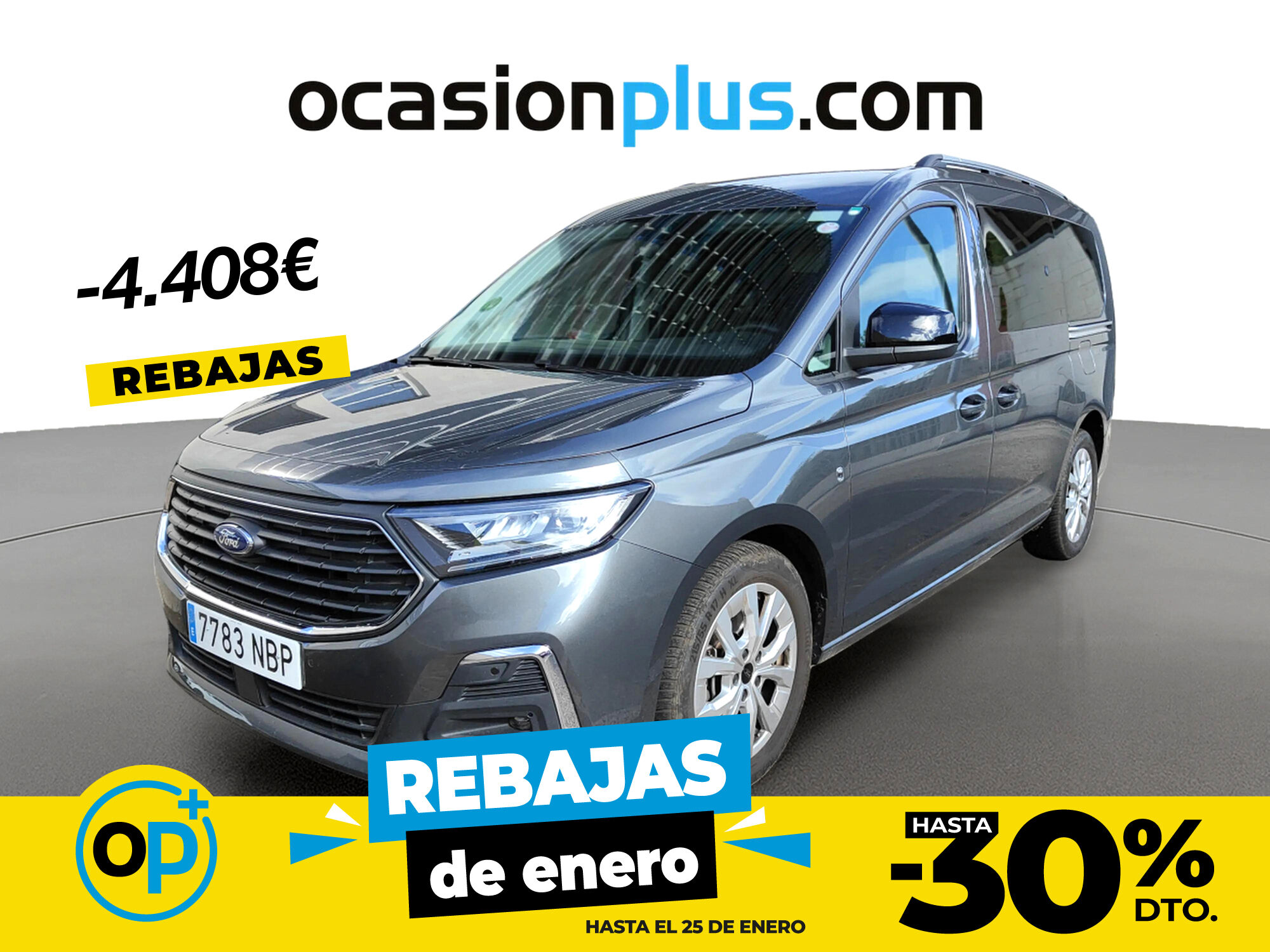 FORD Tourneo Connect (2.0 Ecoblue Titanium Auto 90 kW (122 CV)) en Madrid