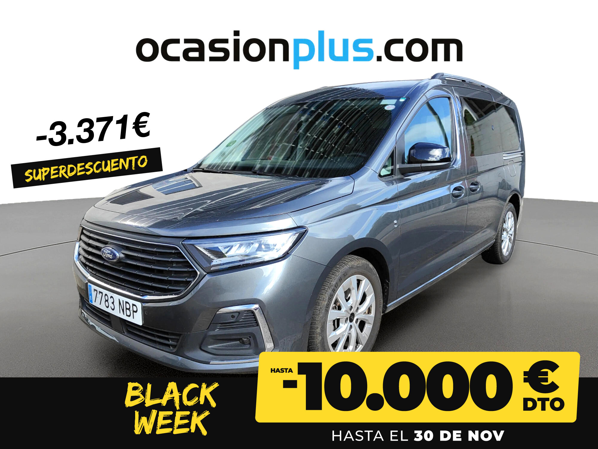 FORD Tourneo Connect (2.0 Ecoblue Titanium Auto 90 kW (122 CV)) en Madrid