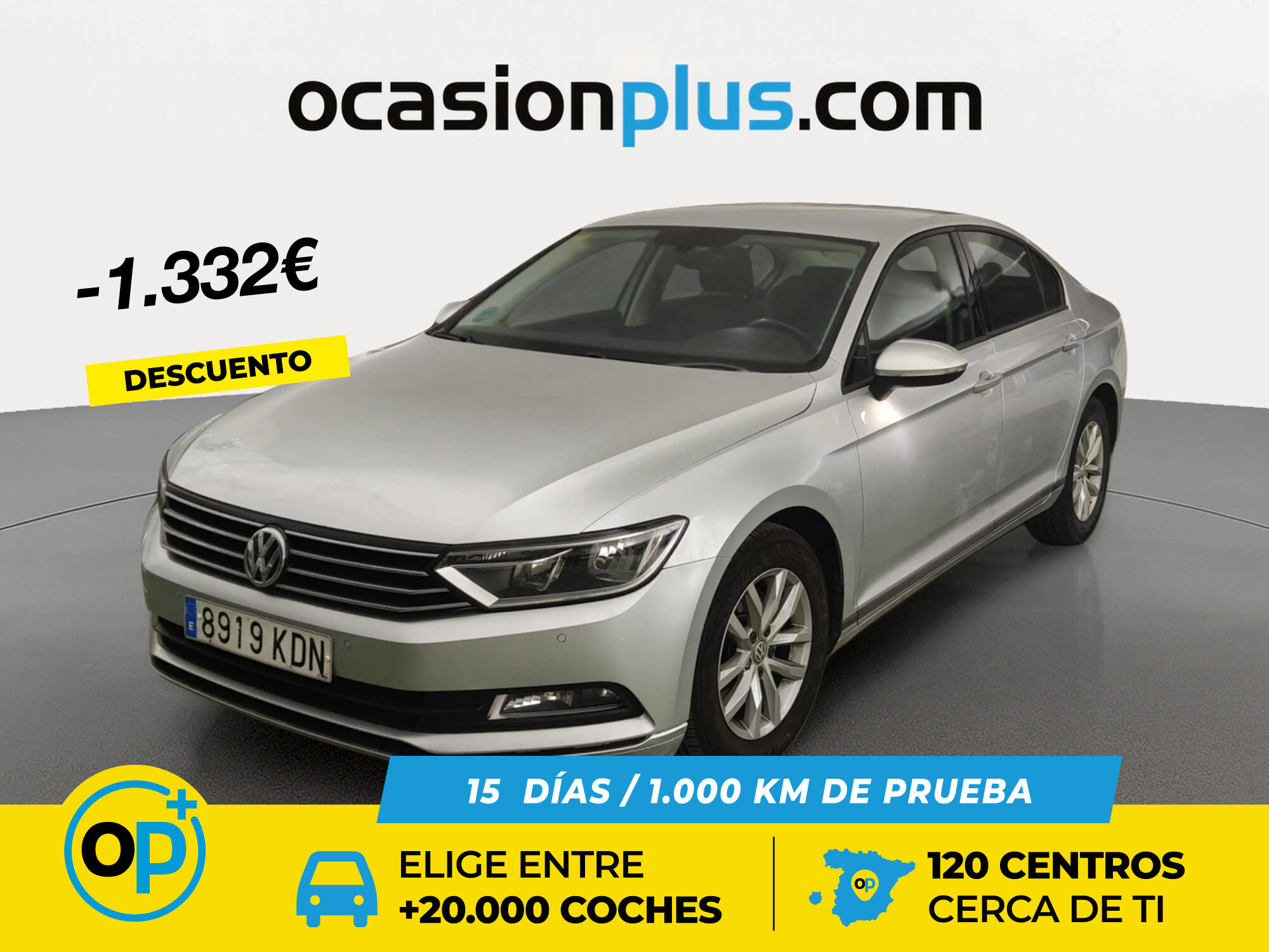 VOLKSWAGEN Passat (Edition 1.6 TDI 88 kW (120 CV)) en Madrid