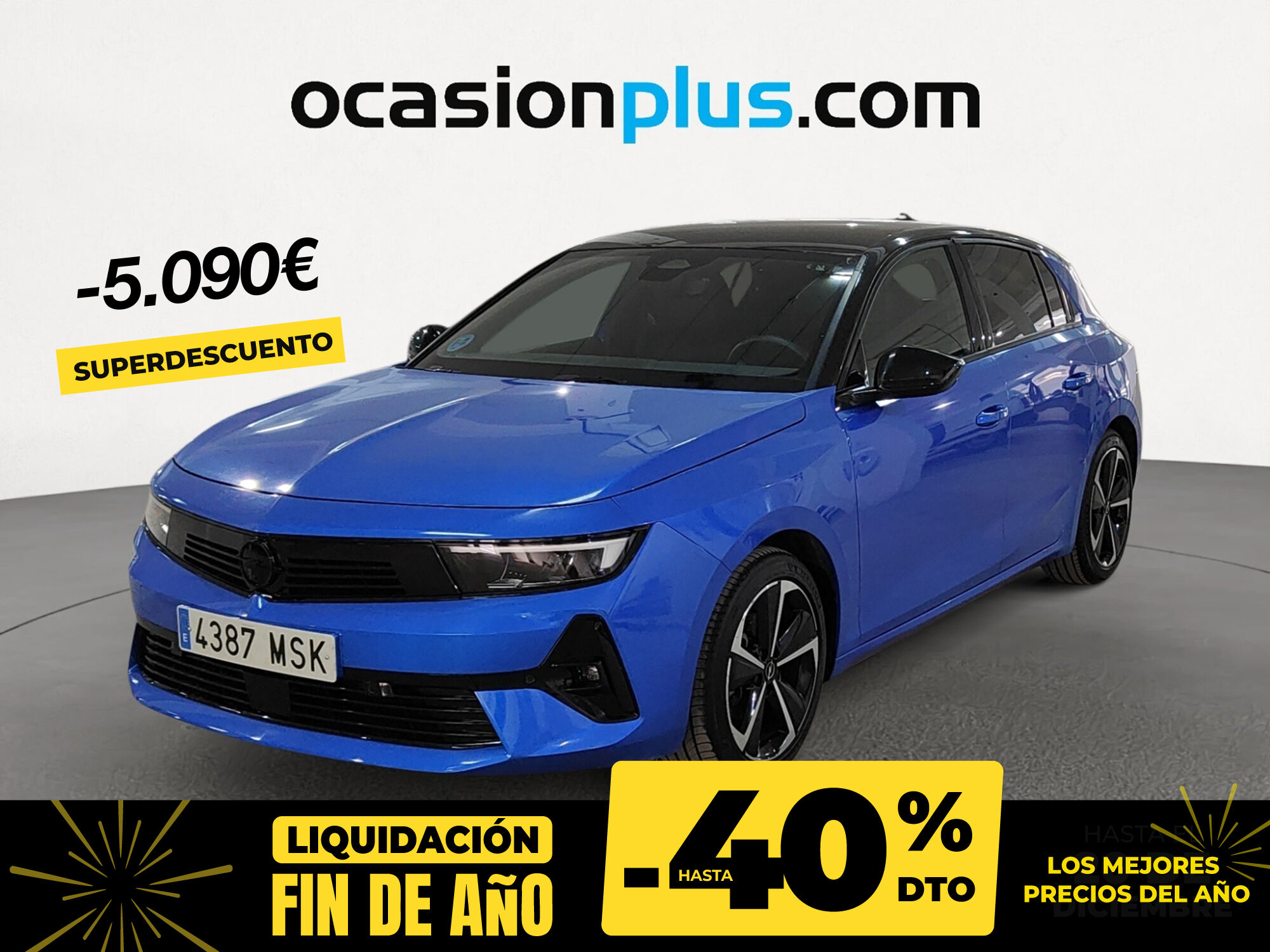 OPEL Astra (1.2 Turbo XHT GS 96 kW (130 CV)) en Madrid
