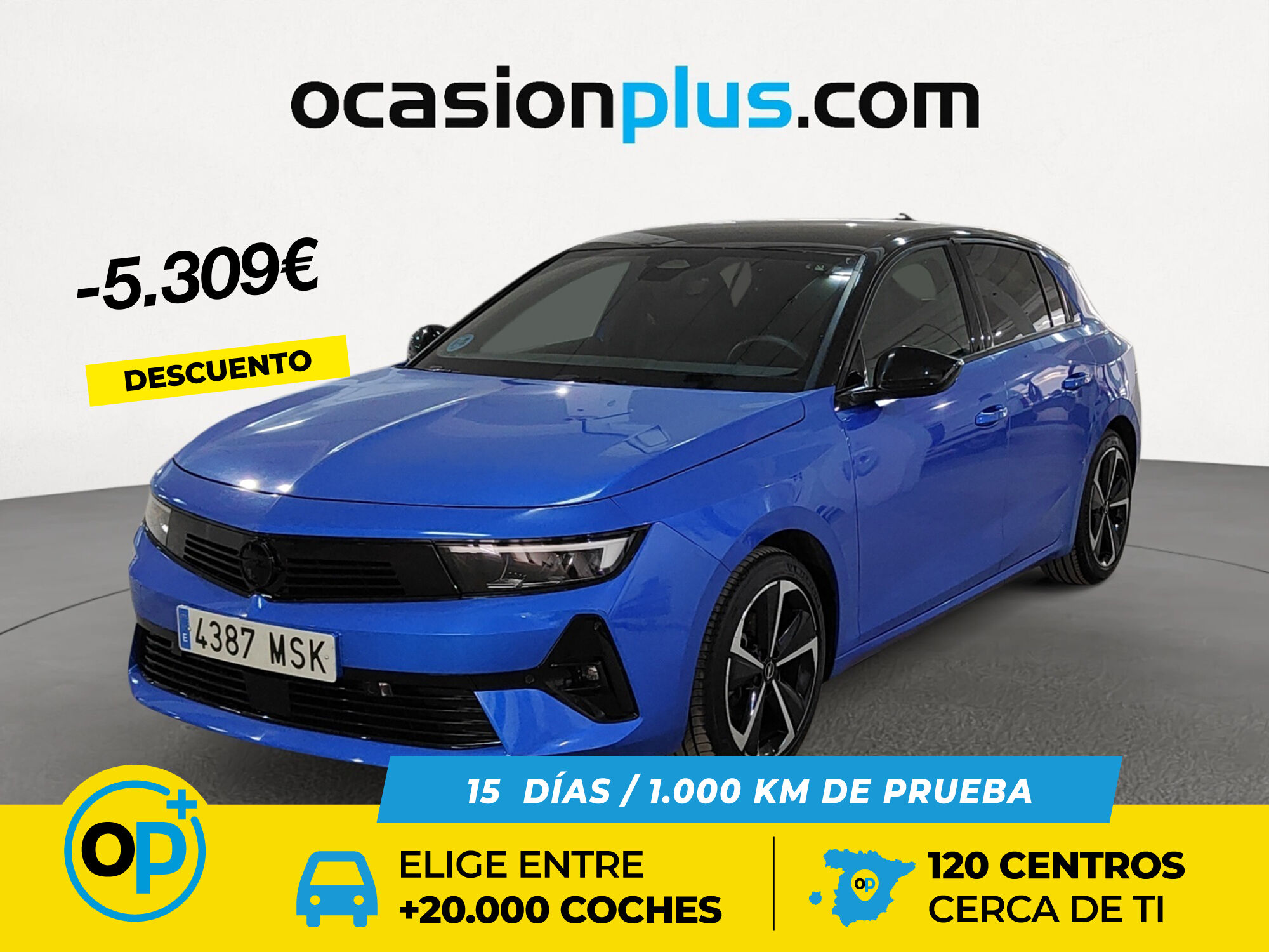 OPEL Astra (1.2 Turbo XHT GS 96 kW (130 CV)) en Madrid