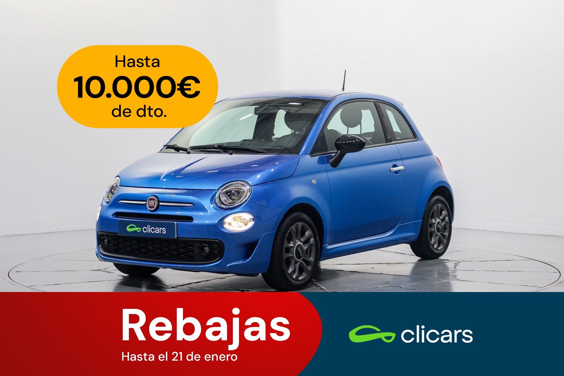FIAT 500 (500 1.0 Hybrid Connect 52kW) en Madrid