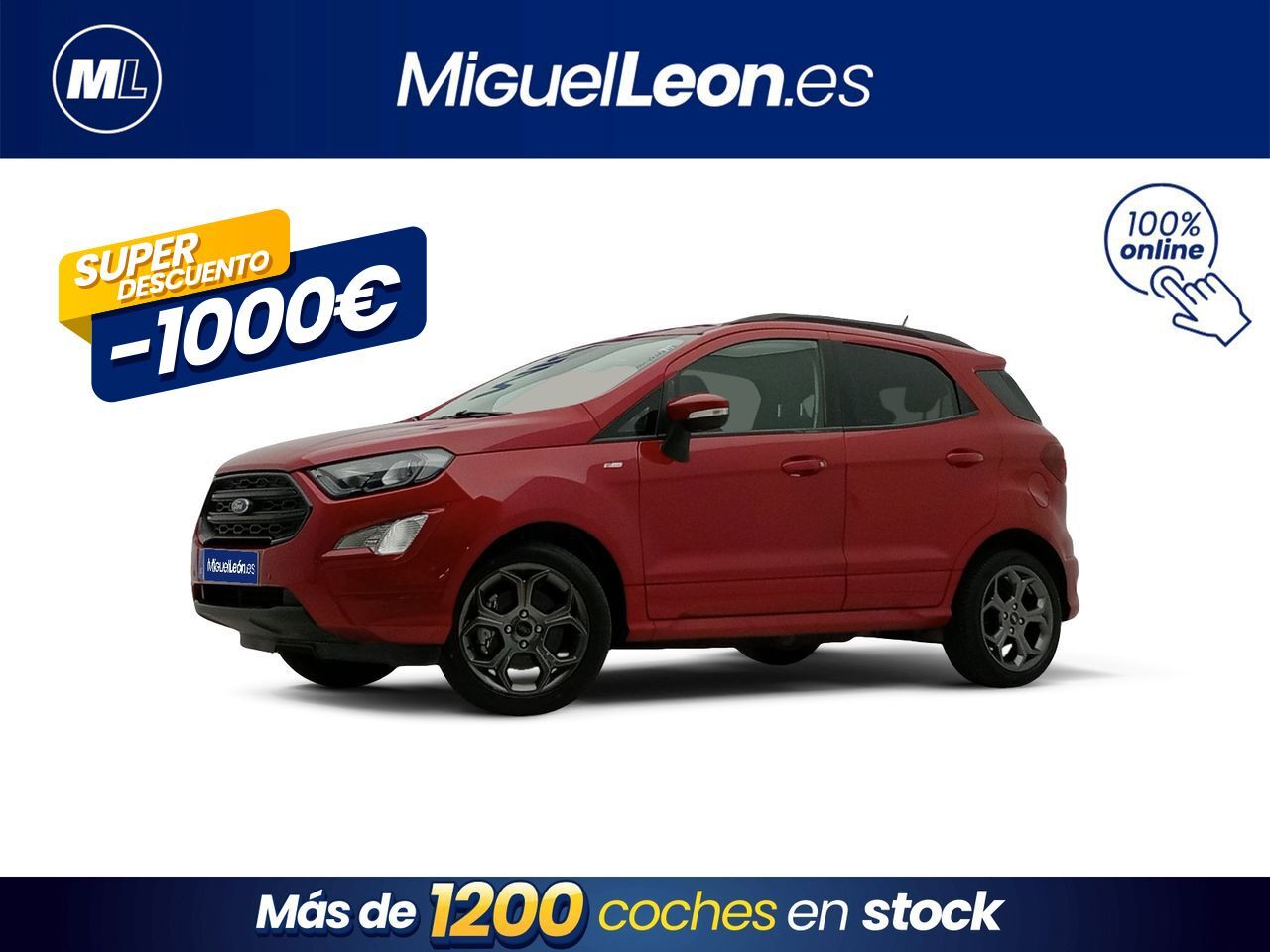 FORD EcoSport (1.0T EcoBoost 92kW (125CV) S&S ST Line) en Palmas, Las