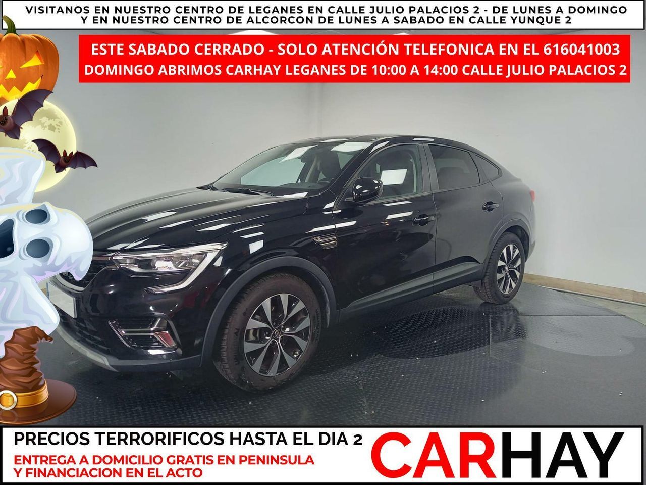 RENAULT Arkana (BUSINESS 1.6 E-TECH HYBRID  BVA6 E6D 145) en Madrid