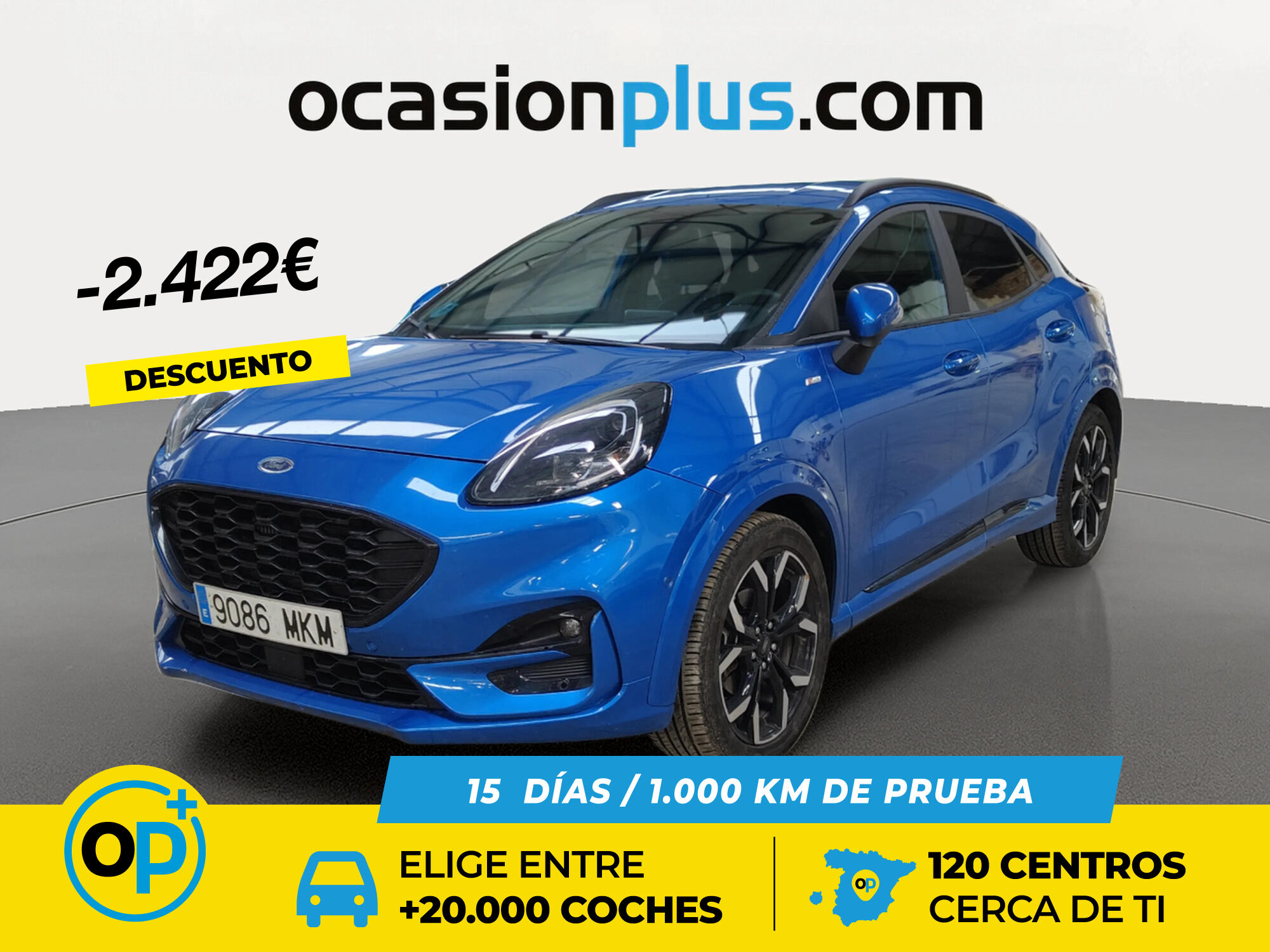 FORD Puma (1.0 EcoBoost MHEV ST-Line X Auto 92 kW (125 CV)) en Madrid