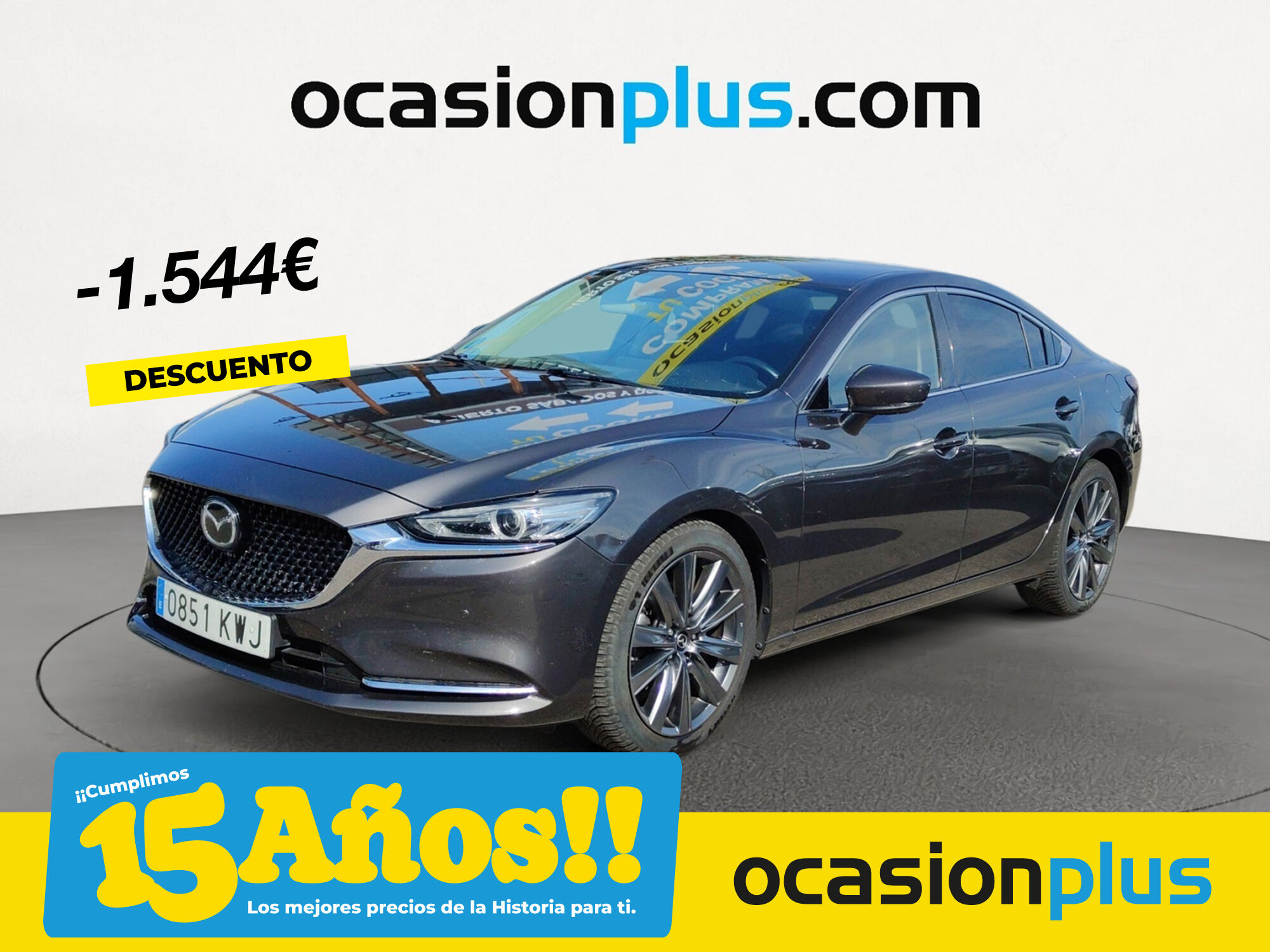 MAZDA Mazda6 (2.2 SKYACTIVE-D Zenith 110 kW (150 CV)) en Madrid